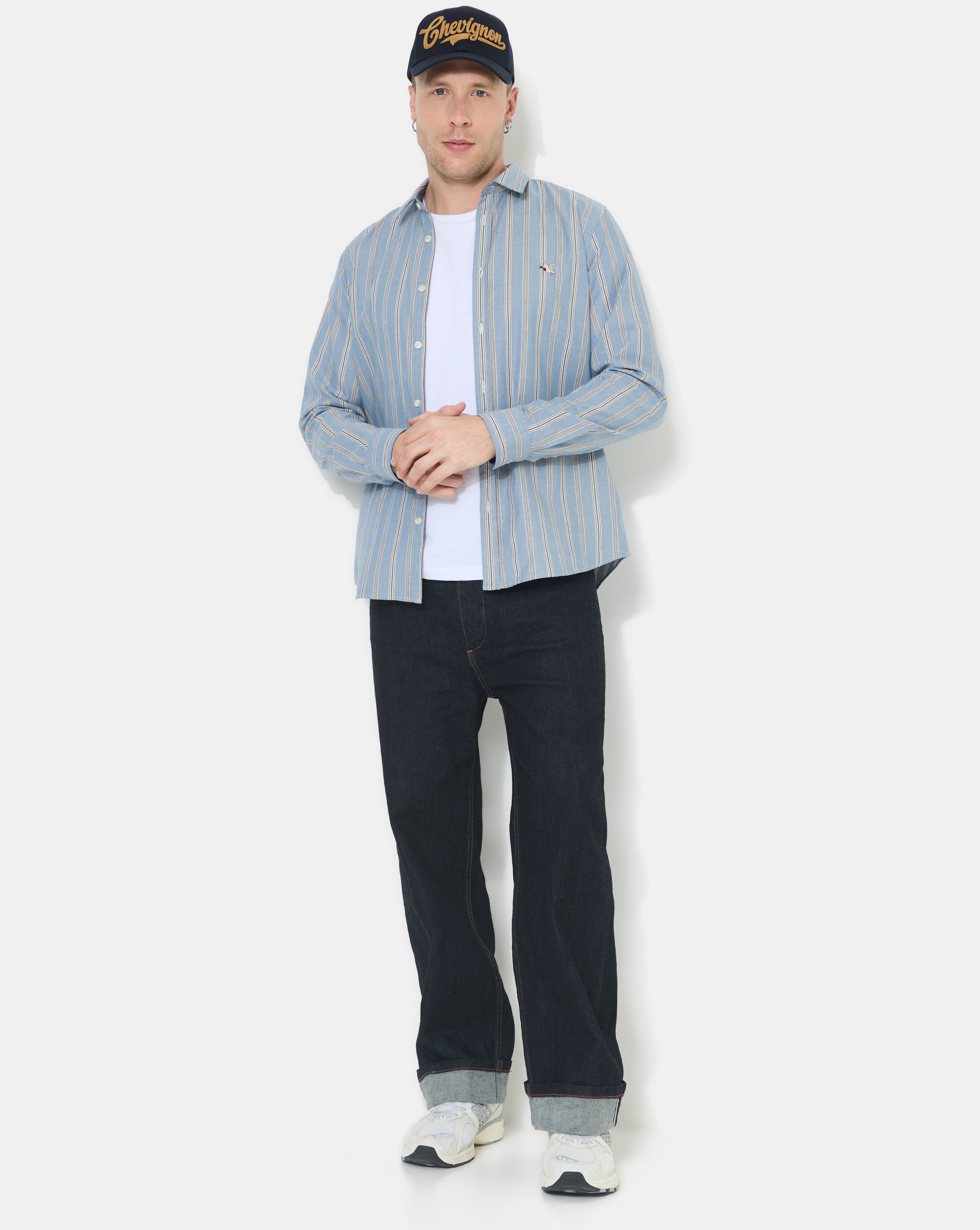 CHEMISE DAYE BLEU MARINE