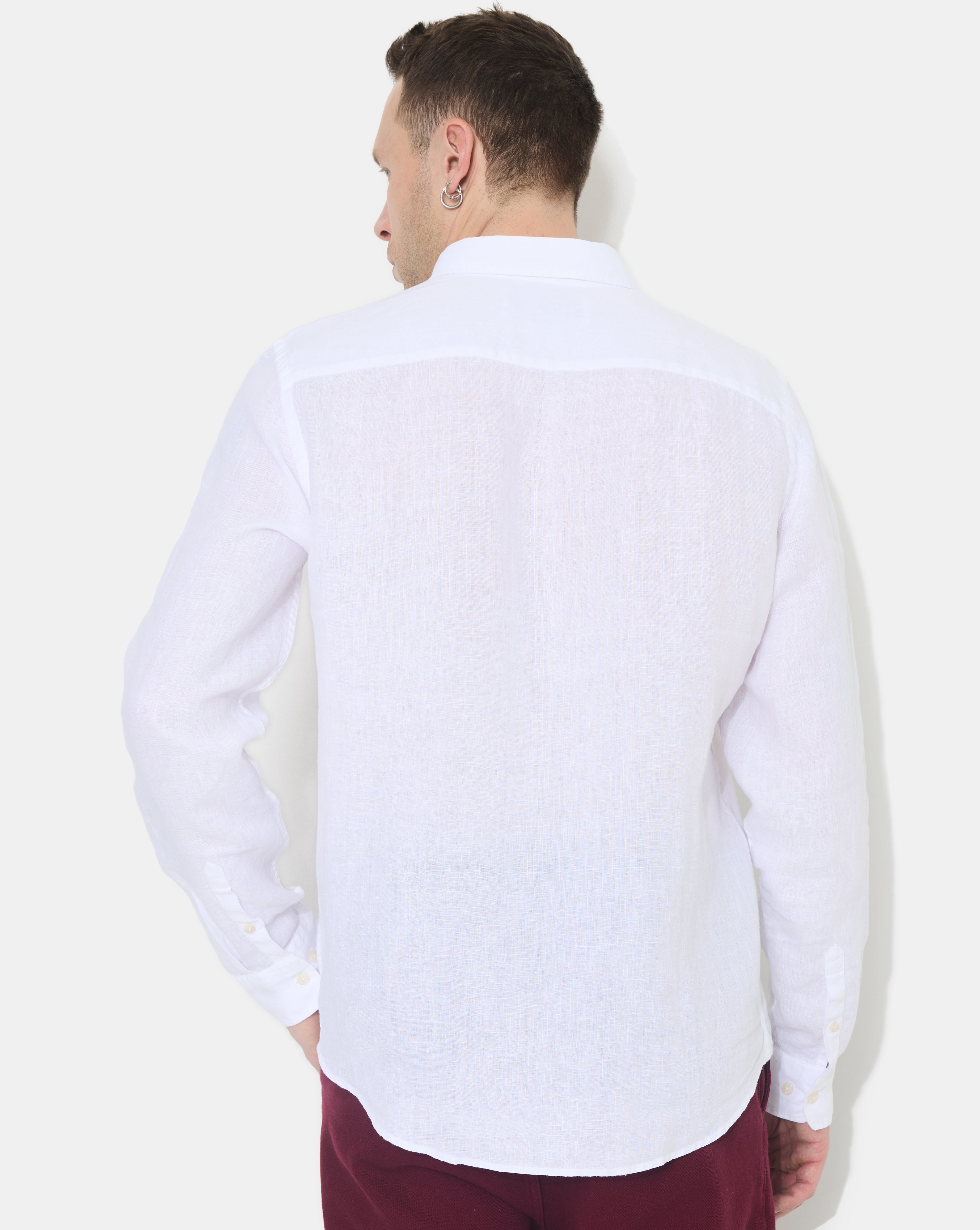LINO SHIRT LS WHITE