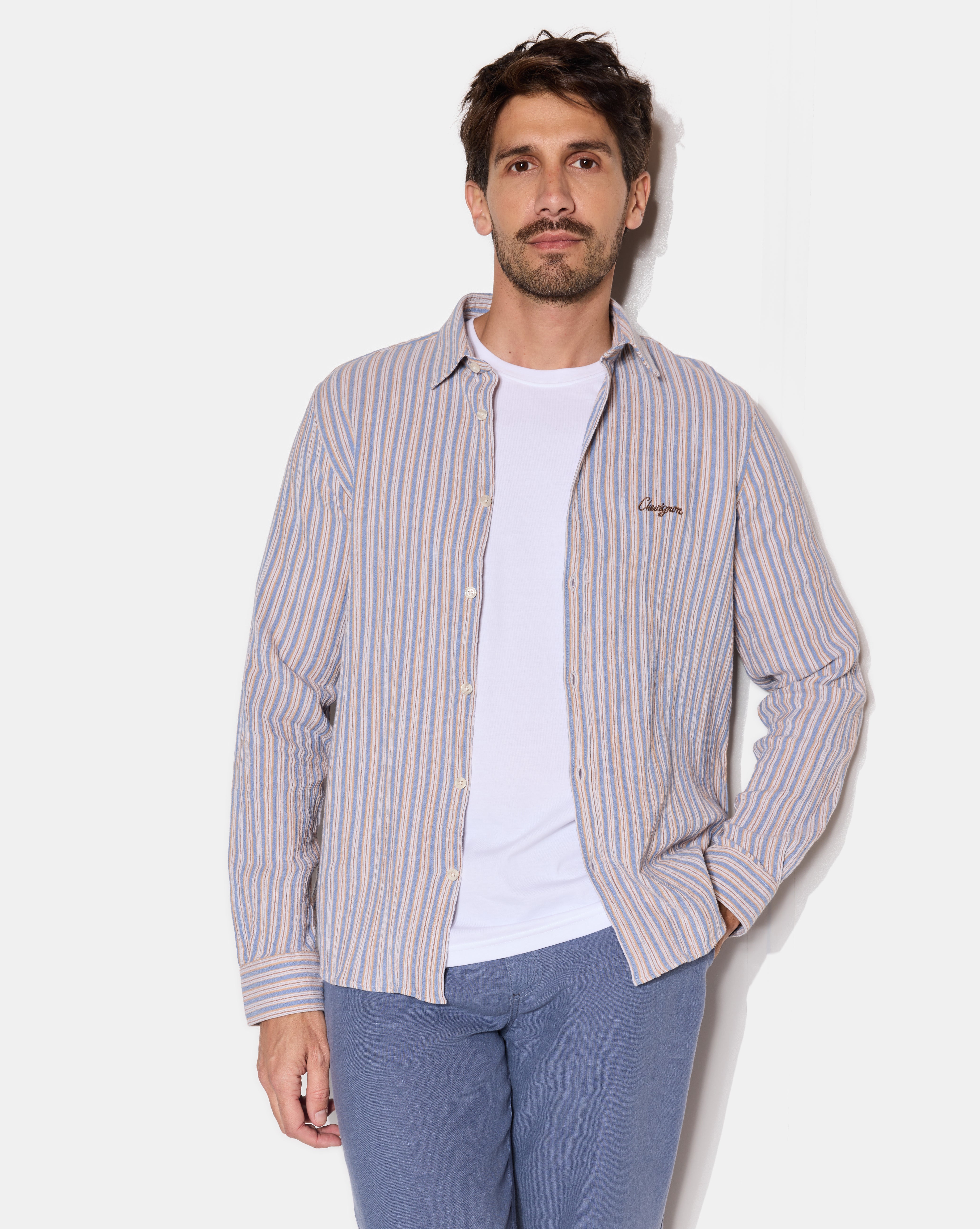CHEMISE DIDO BLEU