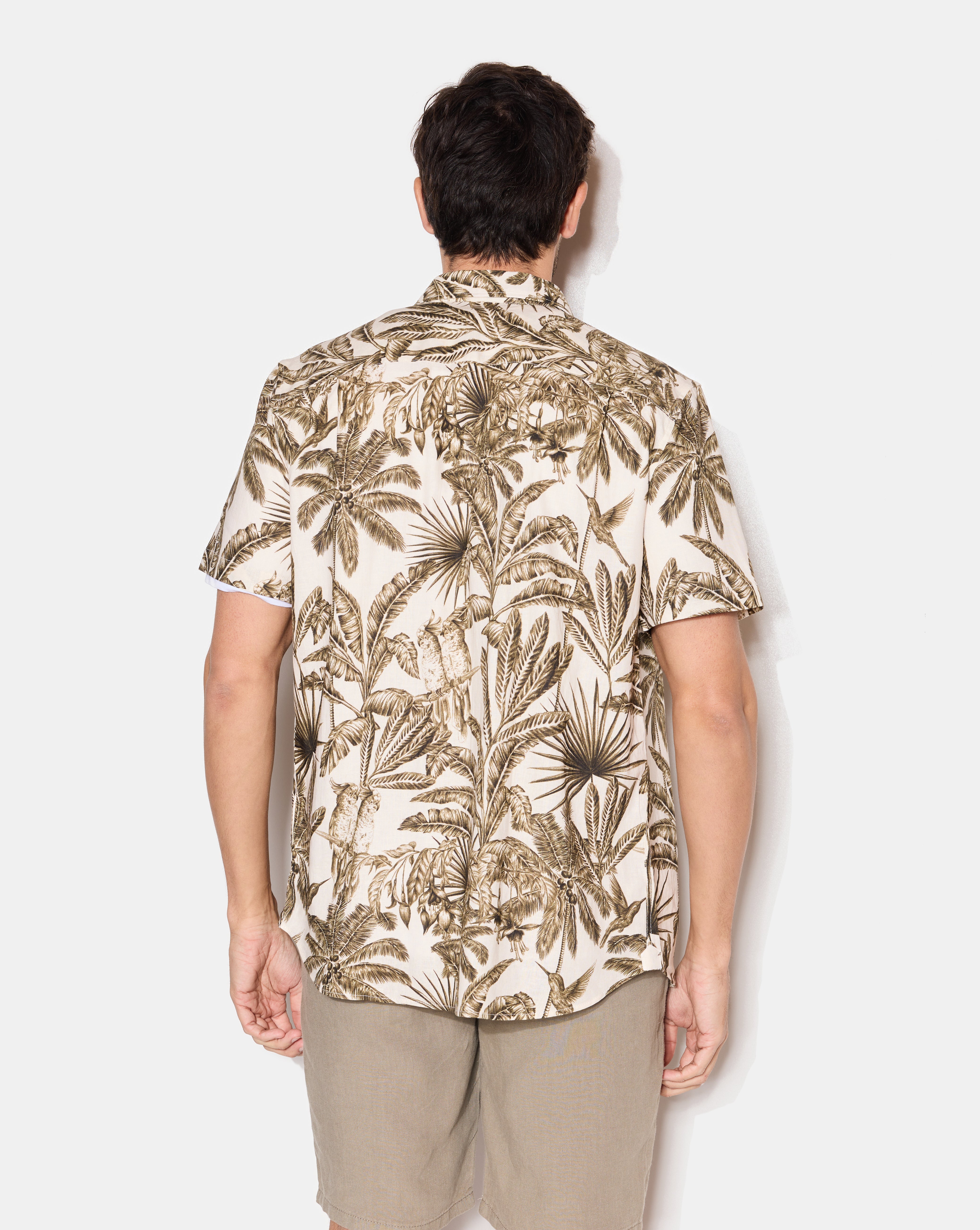 CHEMISE DOMINO ÉCRU