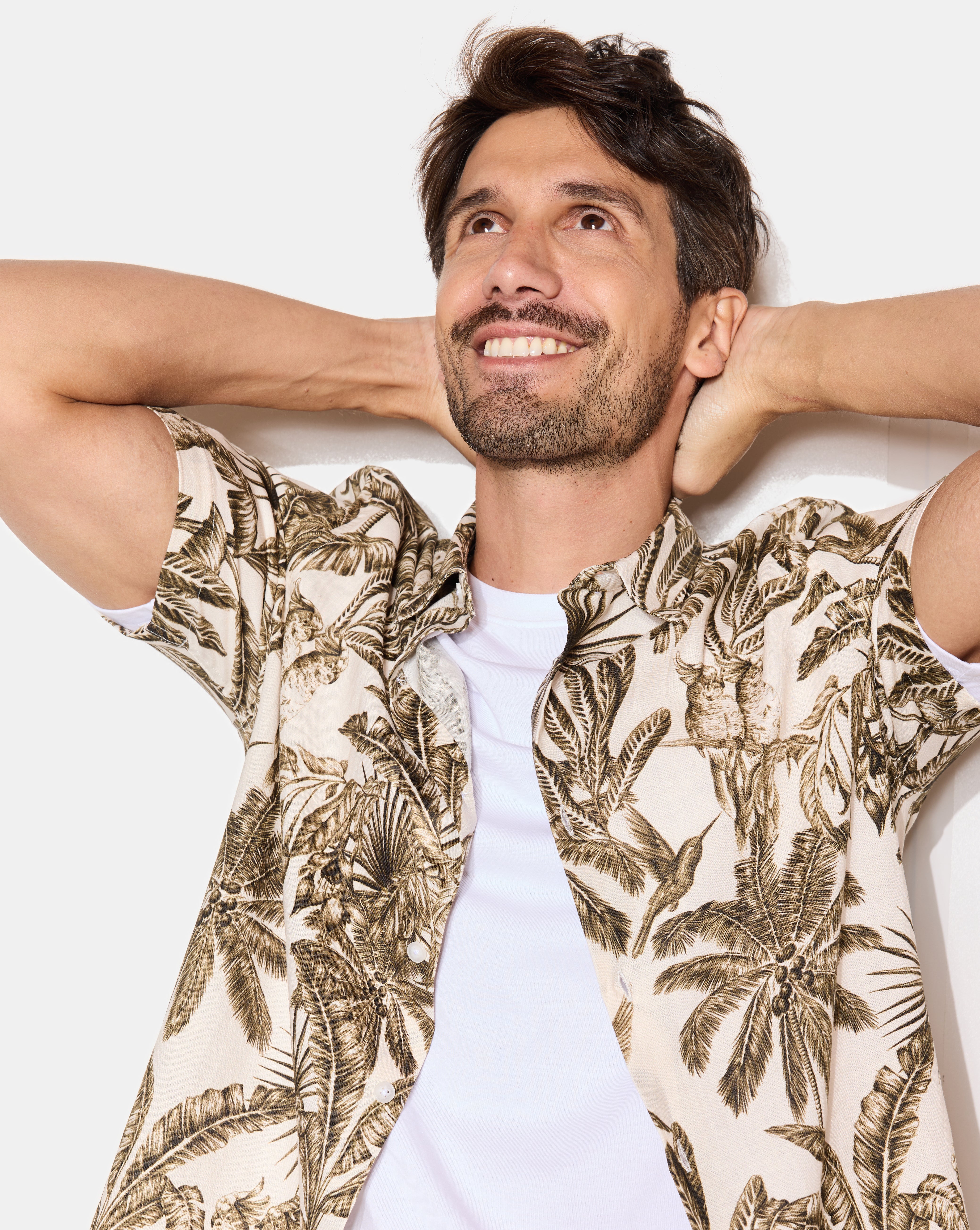 CHEMISE DOMINO ÉCRU
