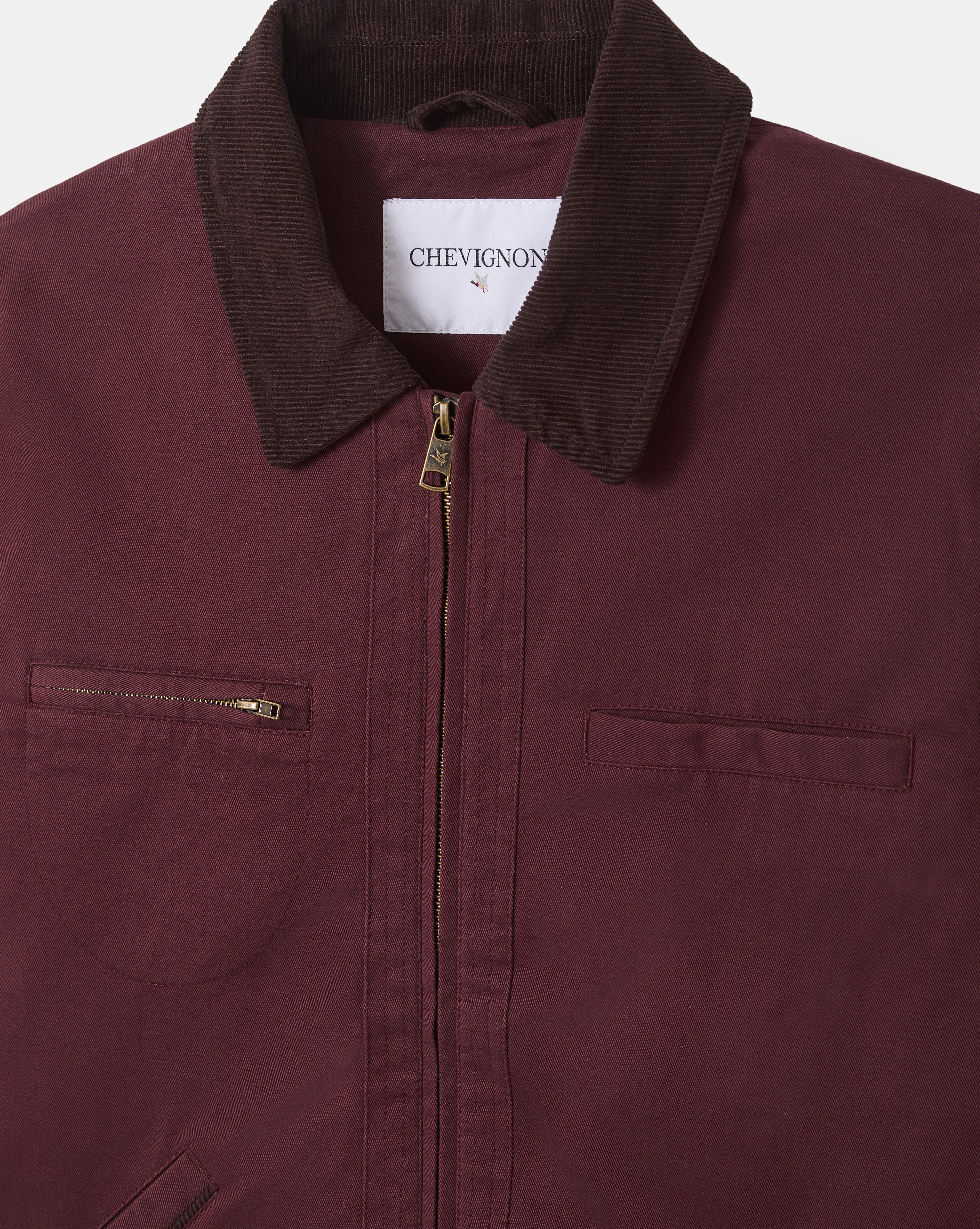 DALTON BURGUNDY JACKET