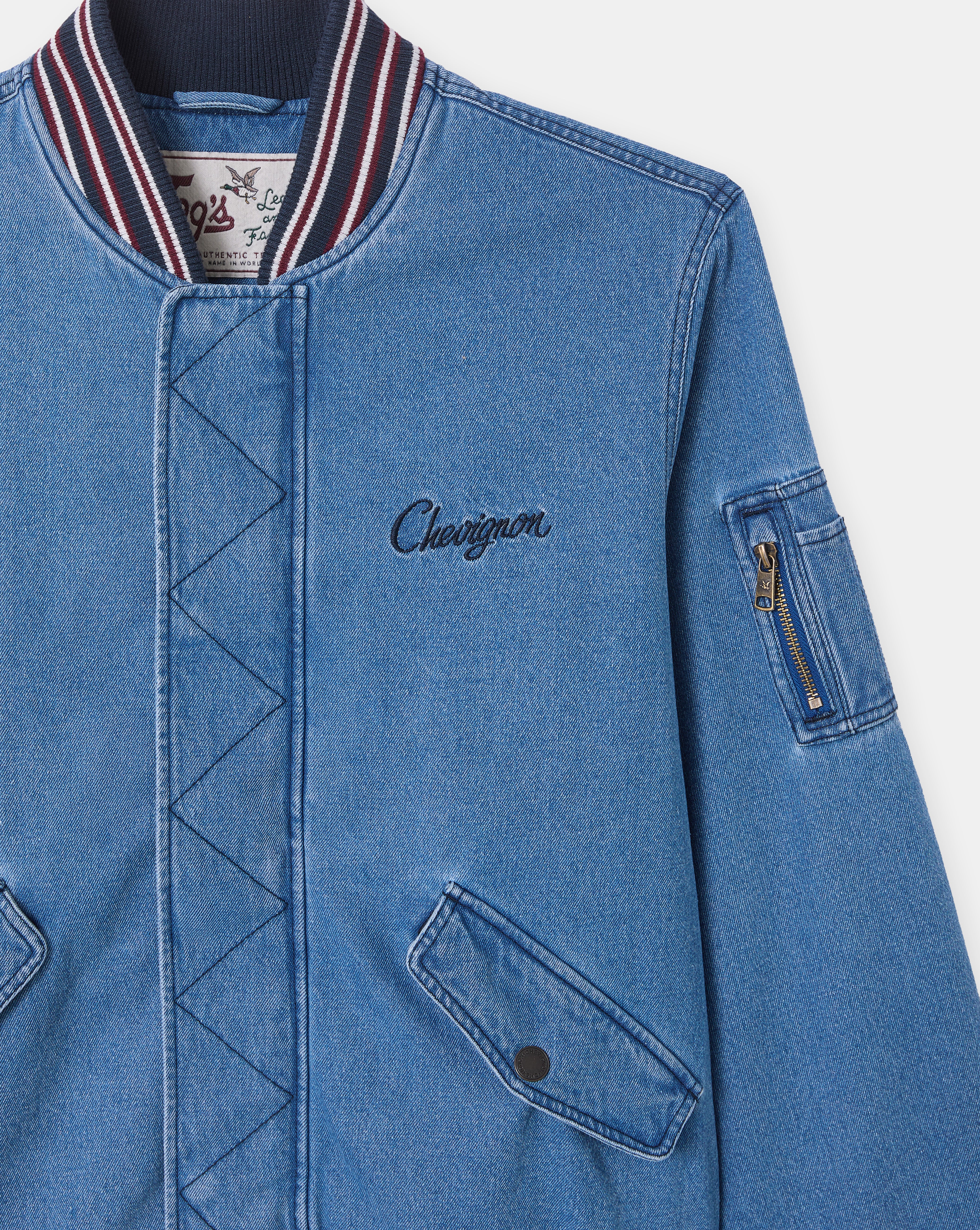 VESTE DRIFT DENIM BLEU DENIM