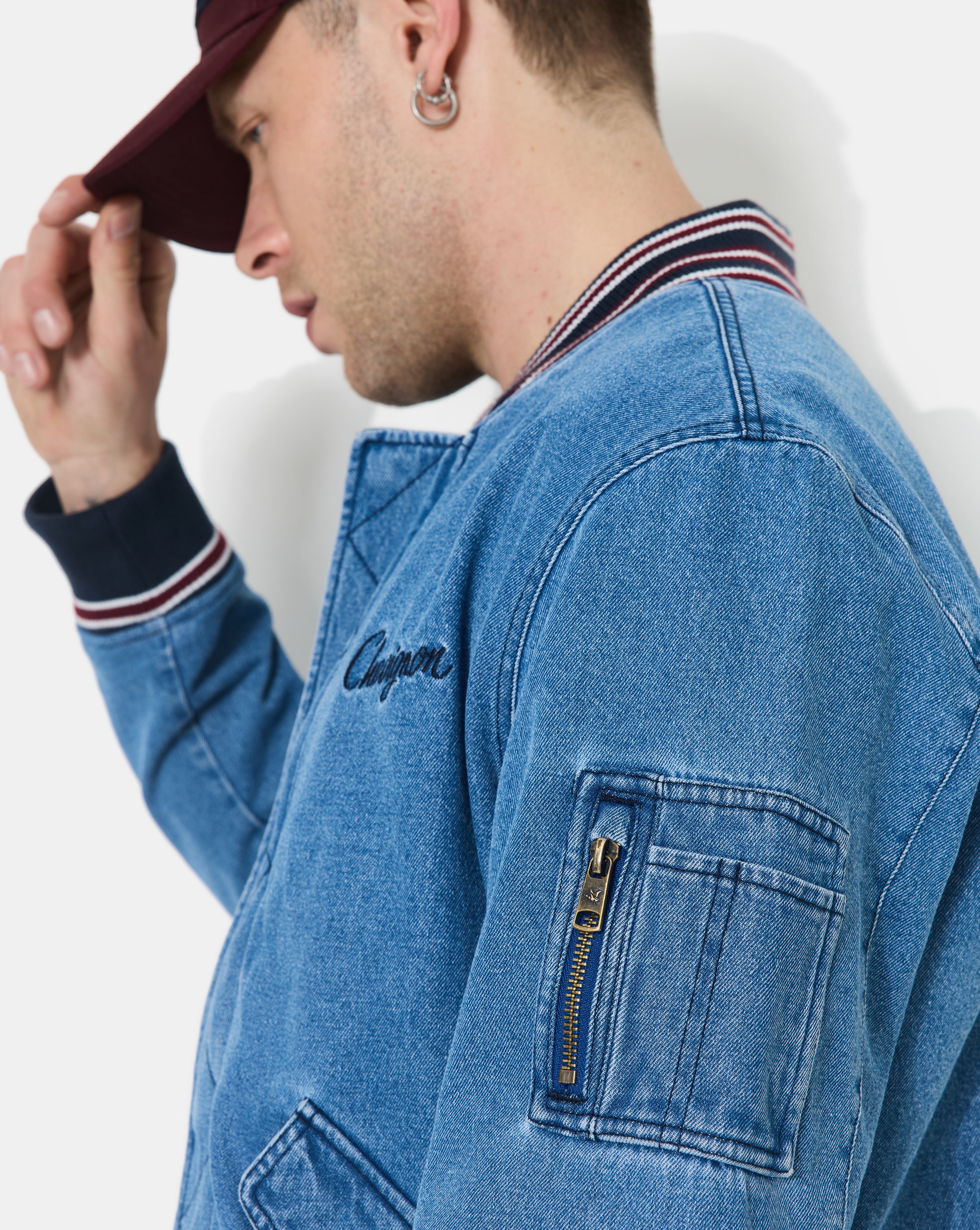 VESTE DRIFT DENIM BLEU DENIM