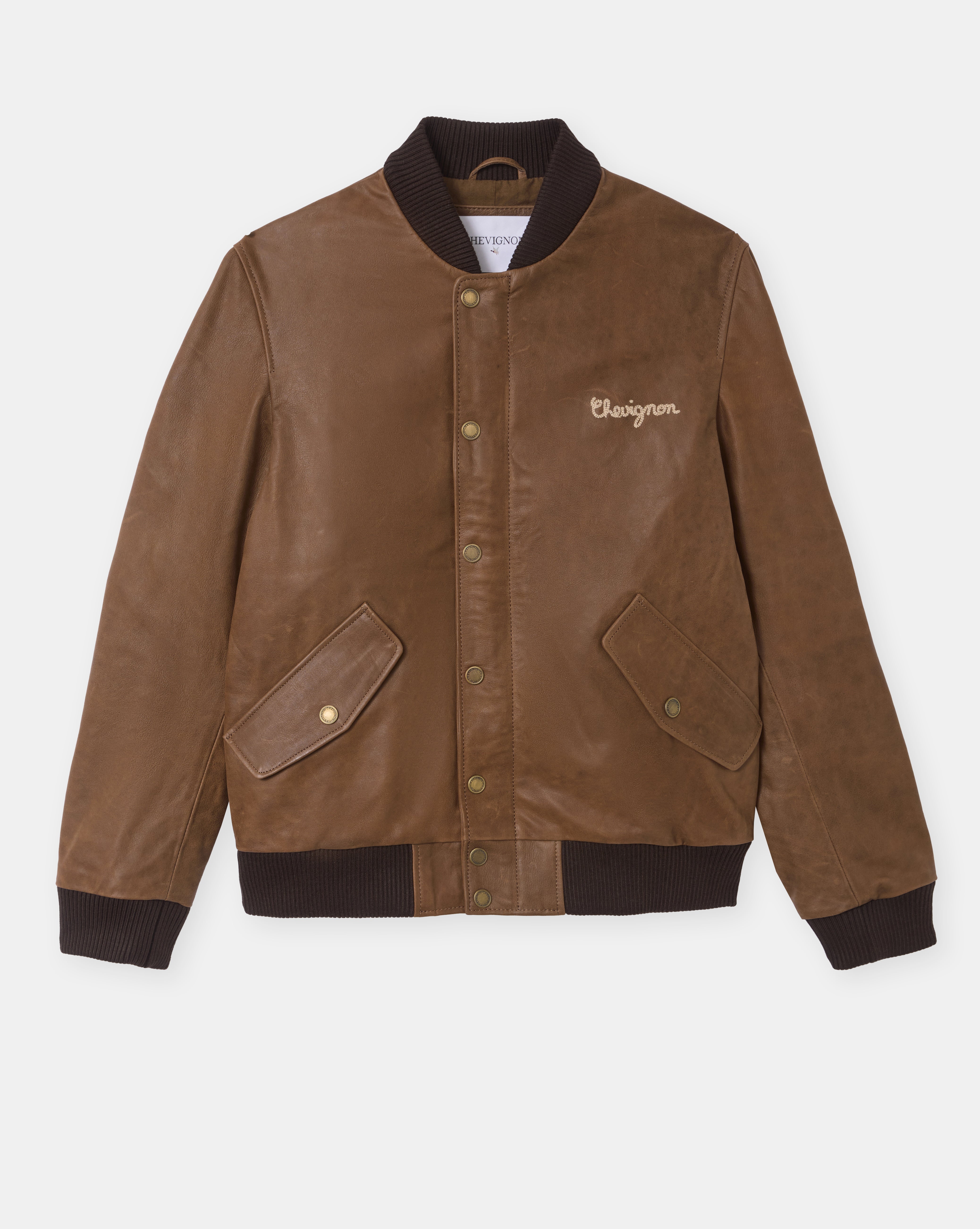 Herren Lederjacke | Chevignon