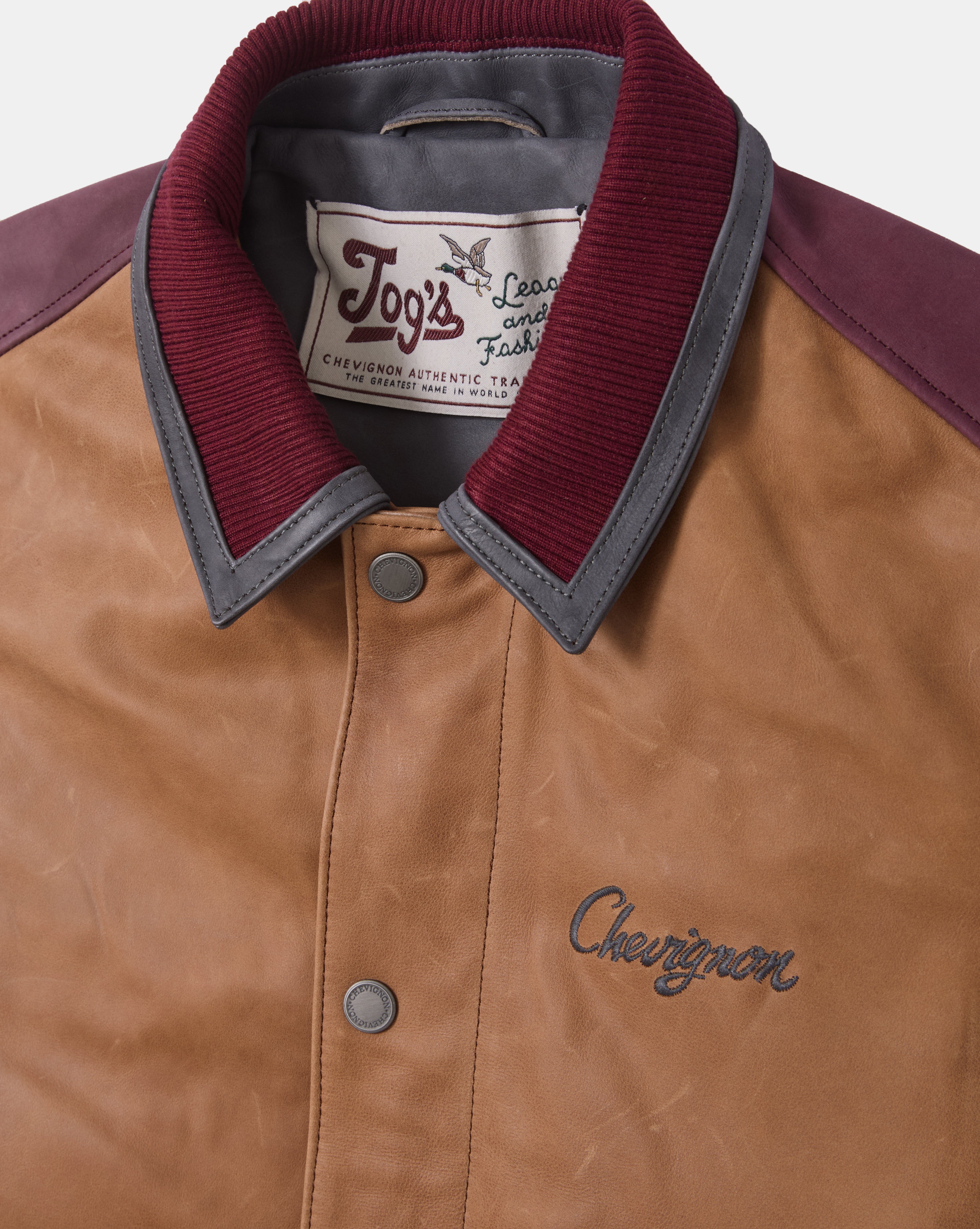 LEDERJACKE DEAREST BEIGE