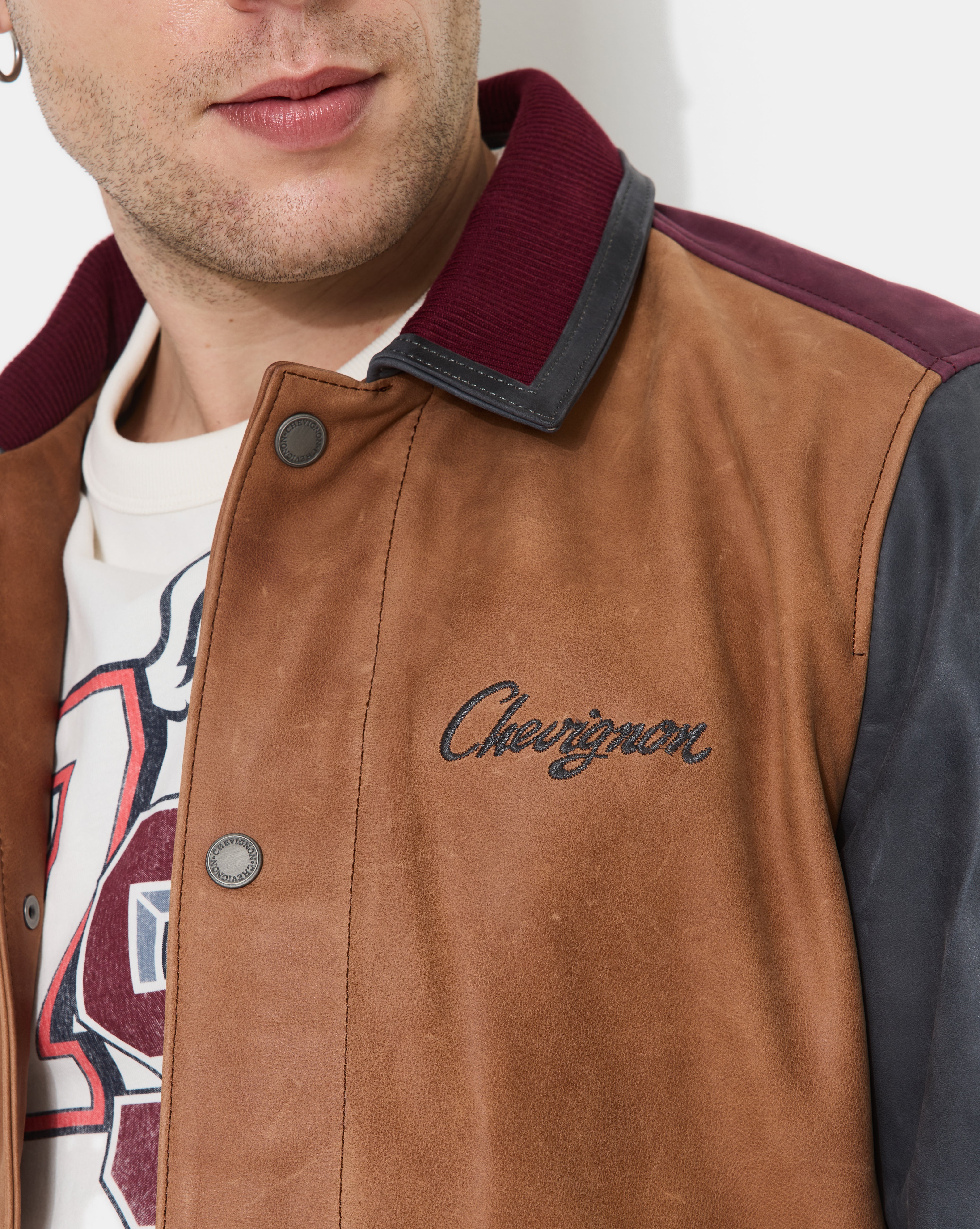 LEDERJACKE DEAREST BEIGE