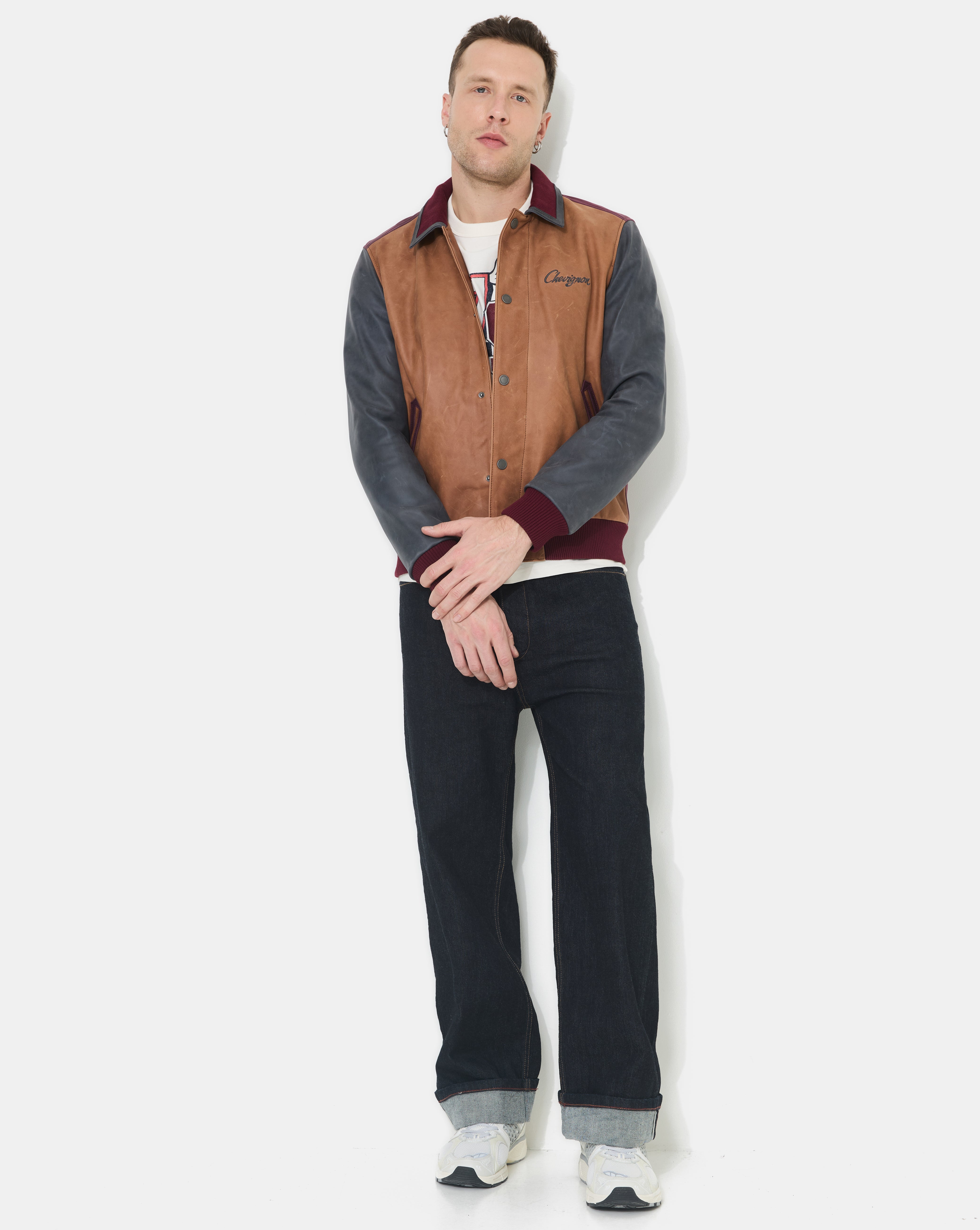 LEDERJACKE DEAREST BEIGE