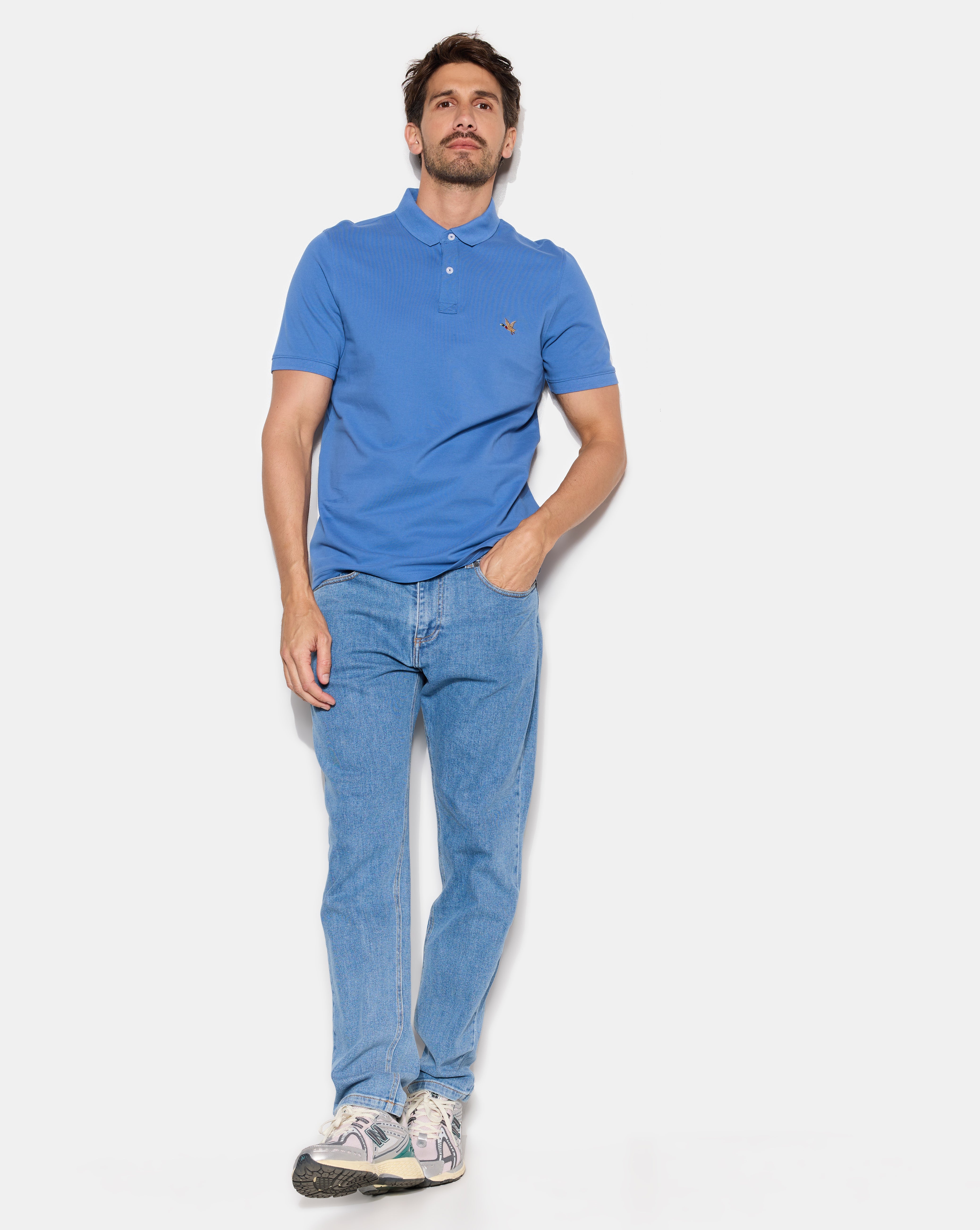 POLOSHIRT O-TOGS BLAU
