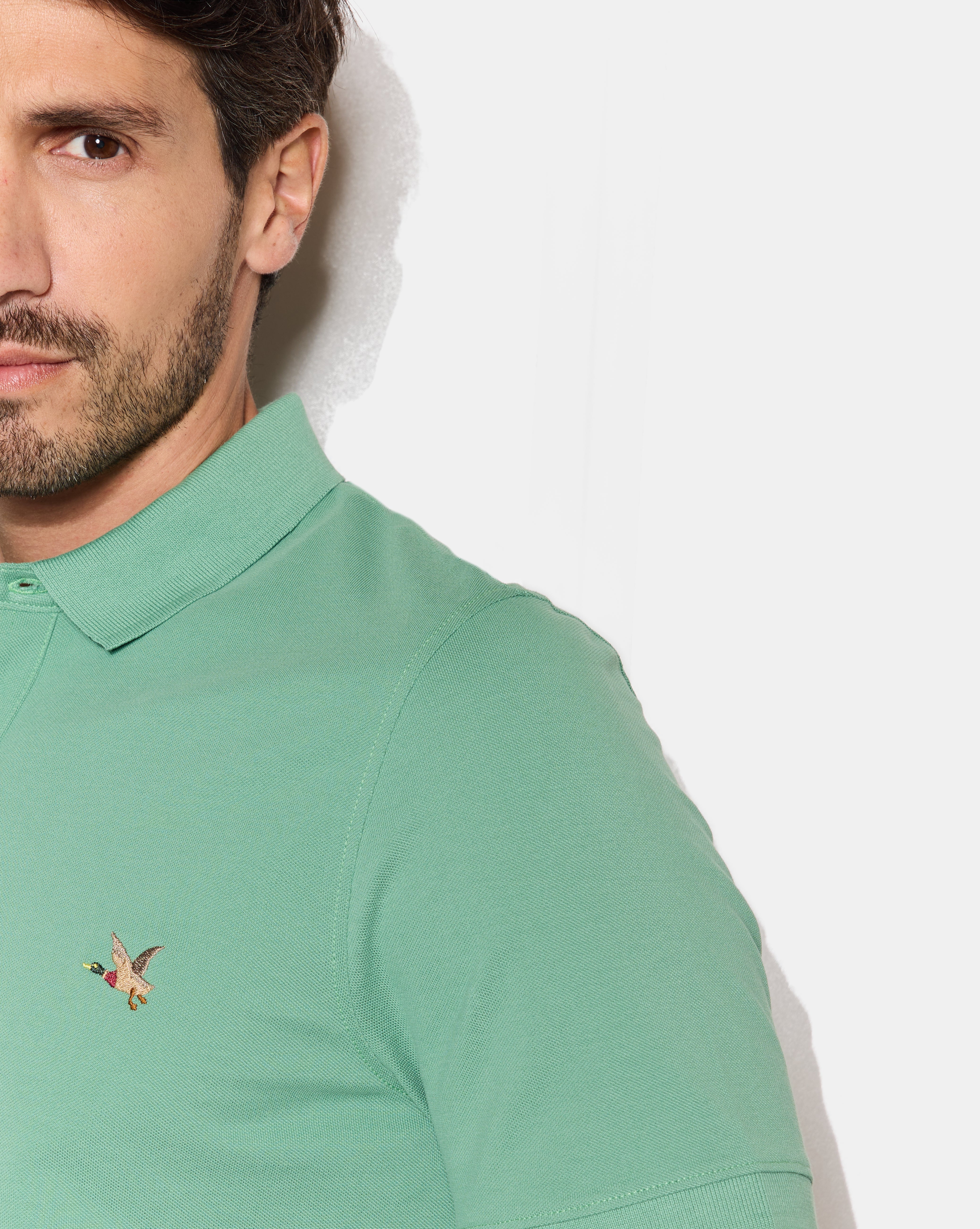 POLOSHIRT O-TOGS MINTGRÜN
