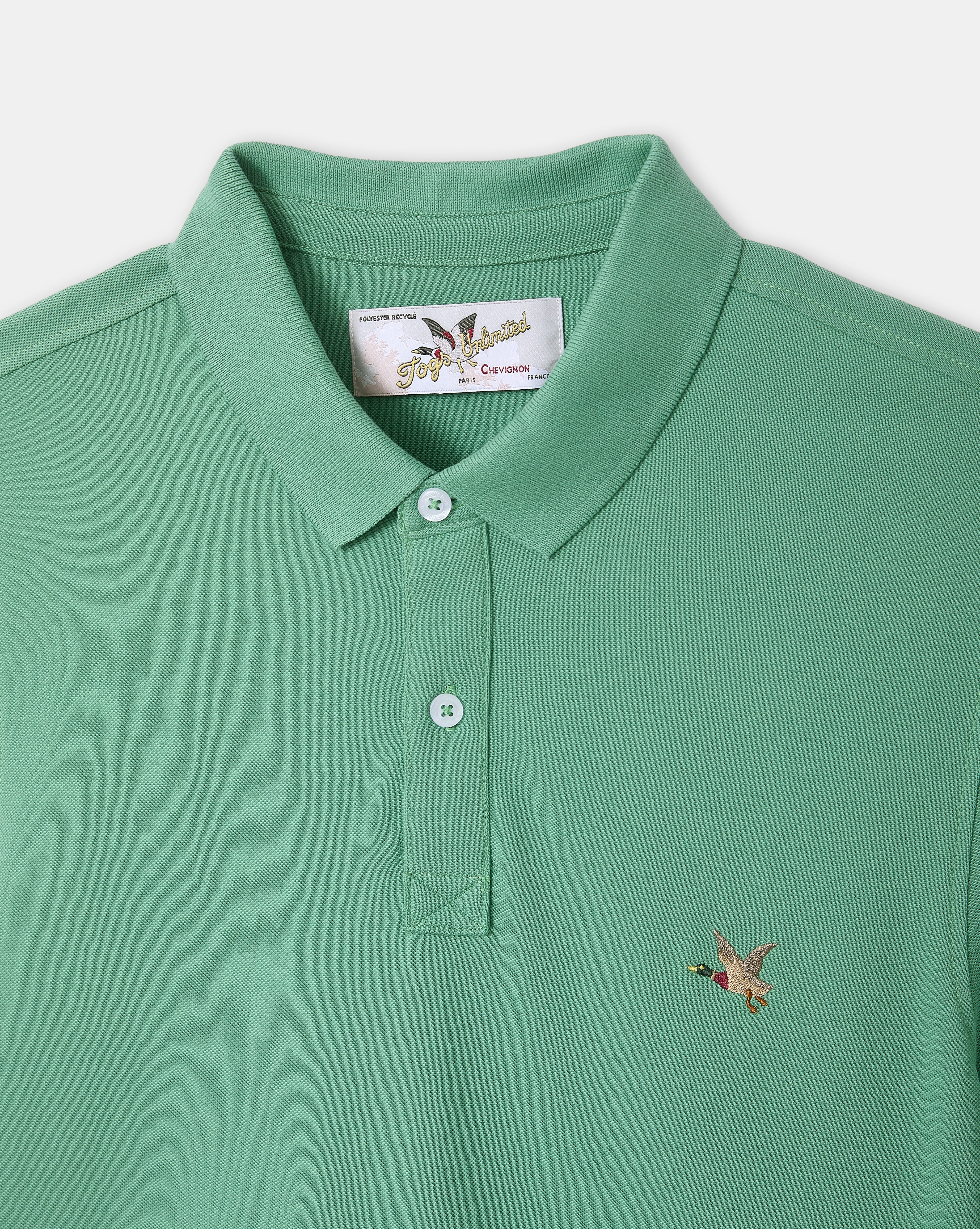 POLOSHIRT O-TOGS MINTGRÜN