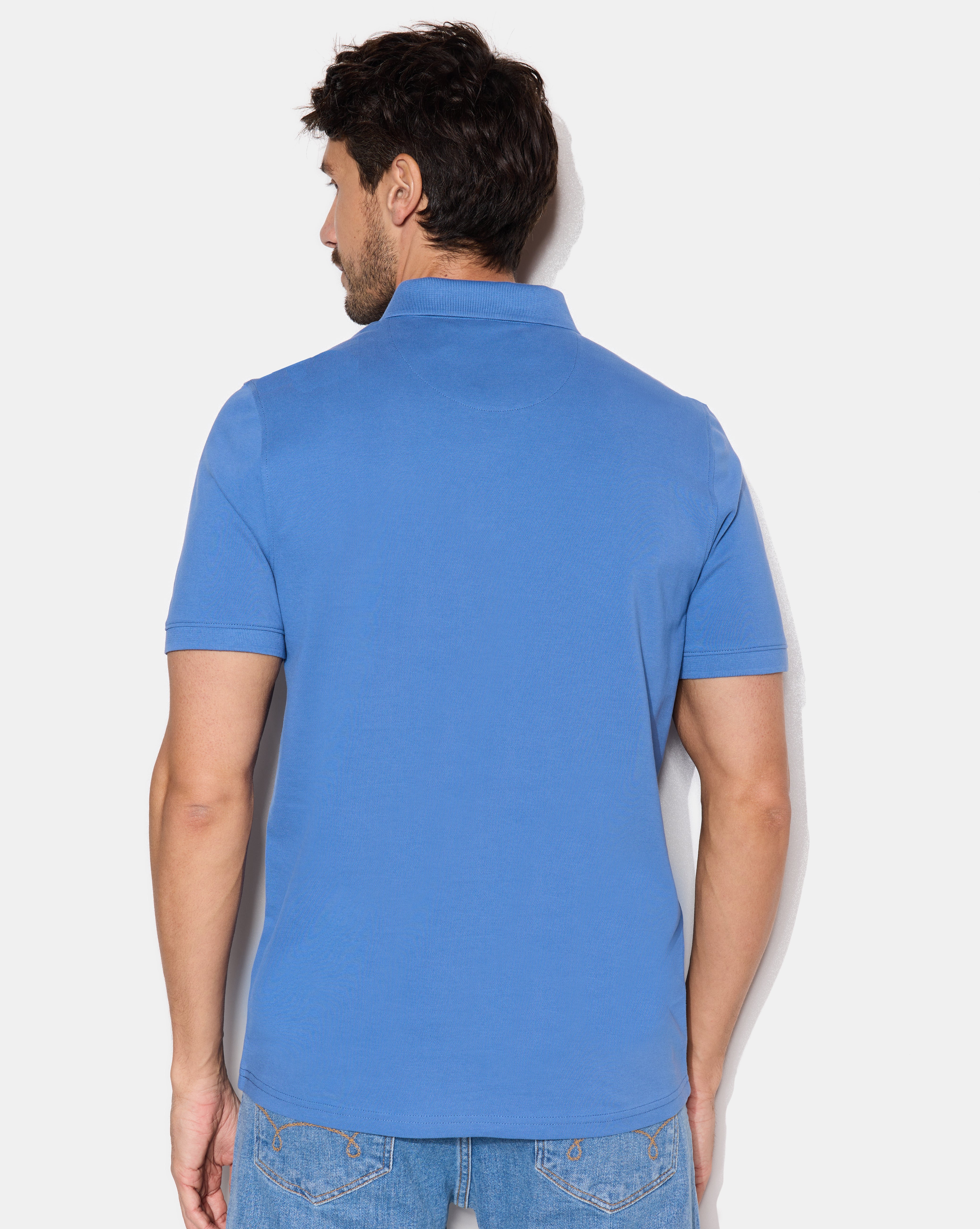 POLOSHIRT O-TOGS BLAU