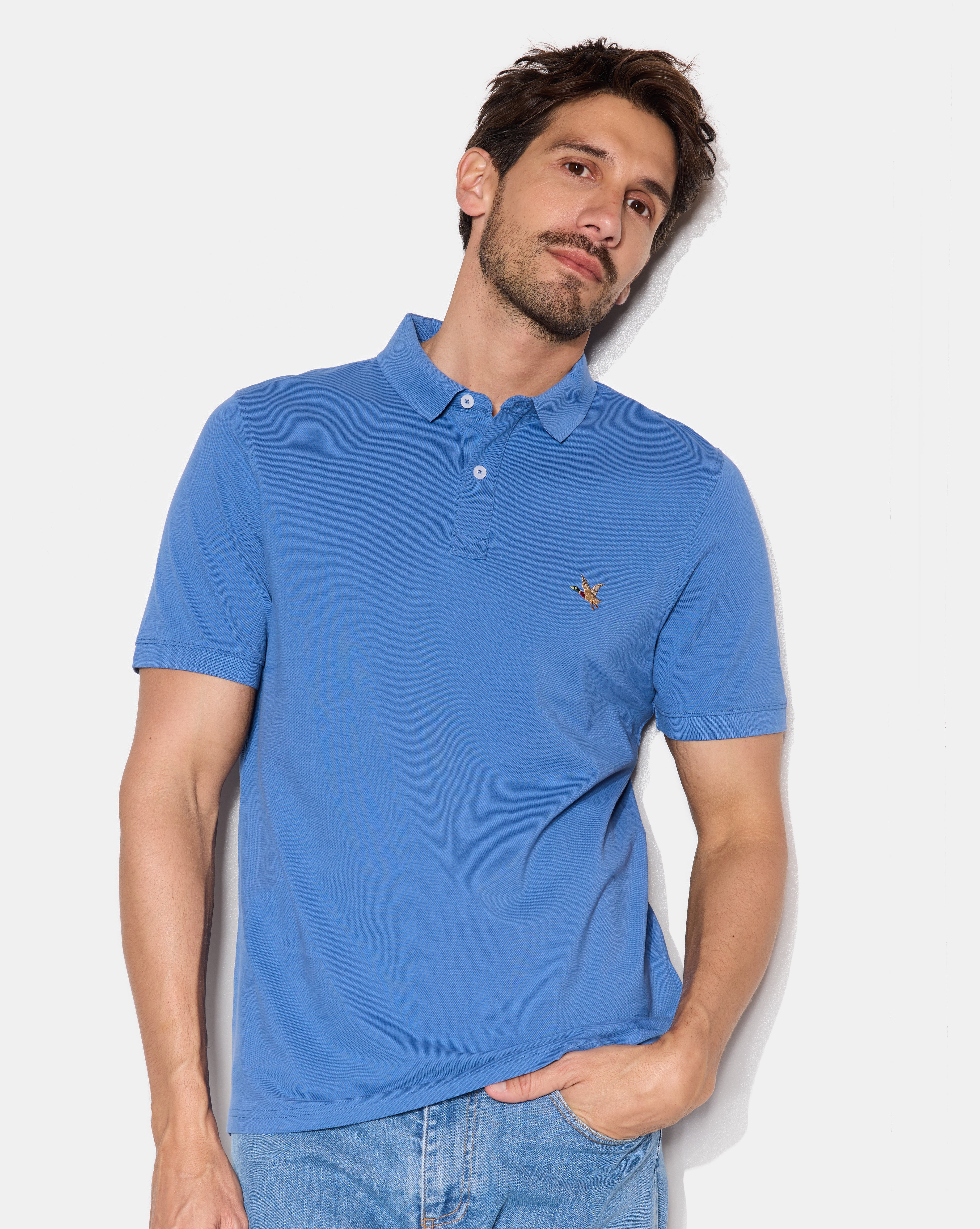 POLOSHIRT O-TOGS BLAU