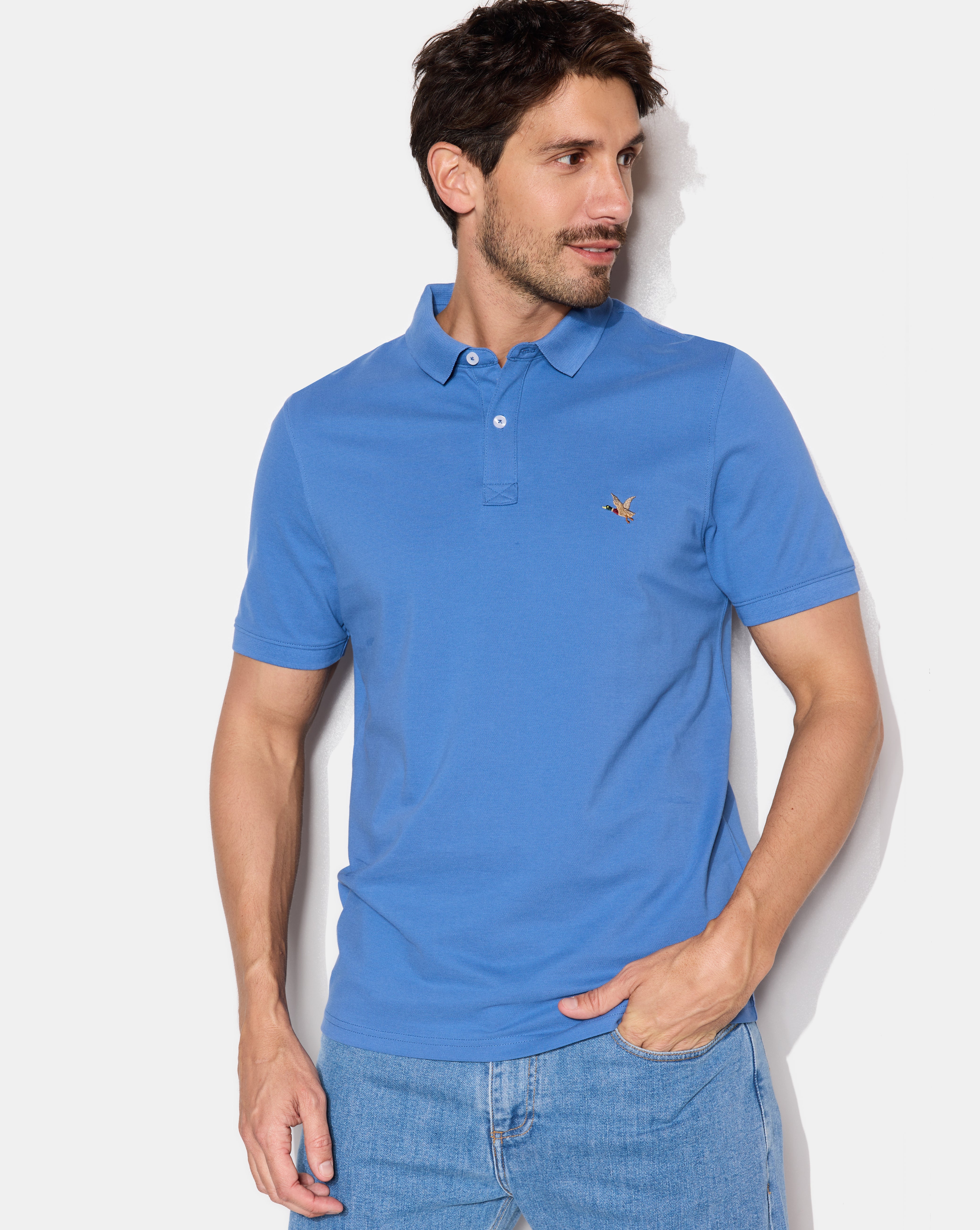 POLOSHIRT O-TOGS BLAU