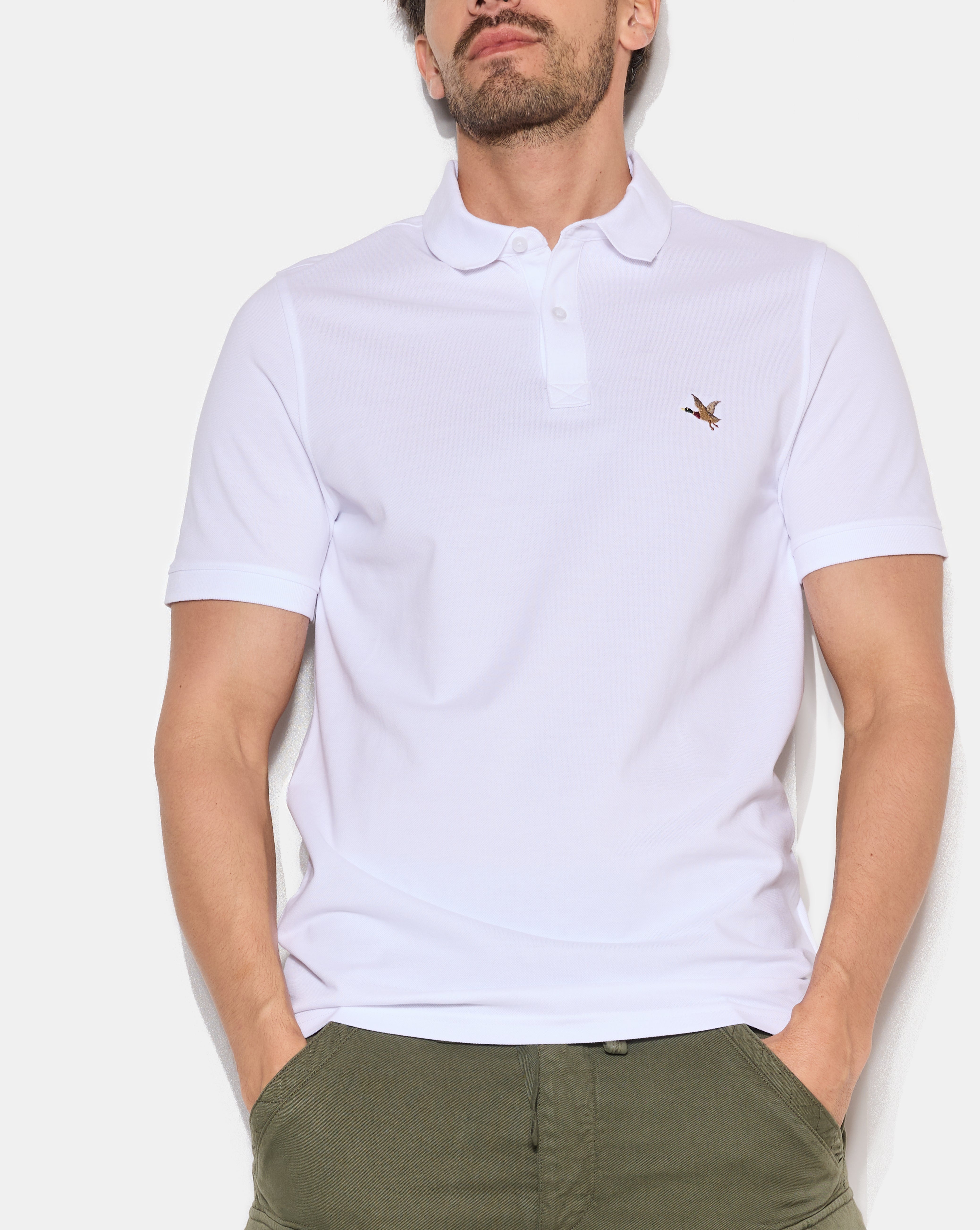 POLO O-TOGS BLANC