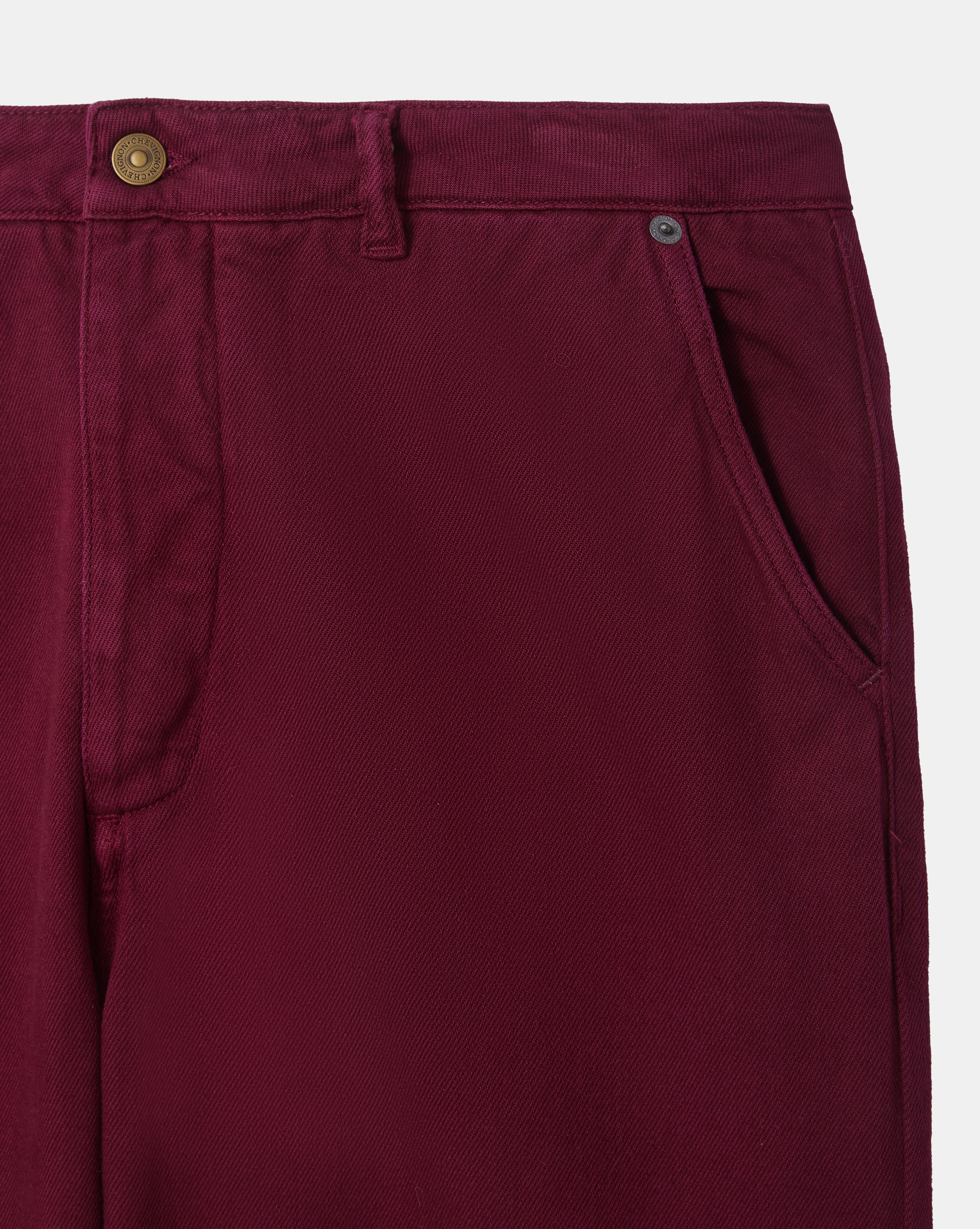 PANTALON DRAKE BURGUNDY