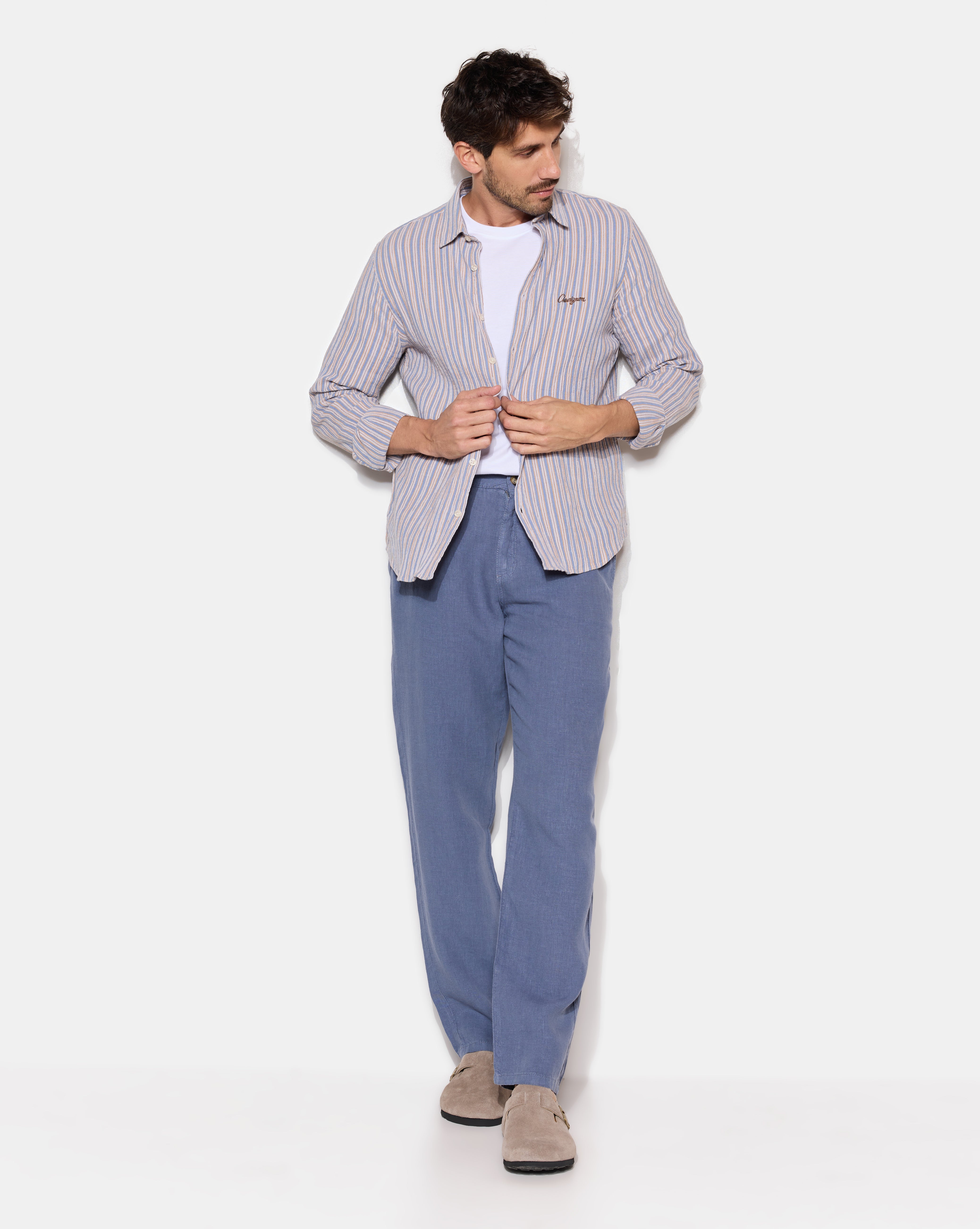 CHINO LIN BLAU