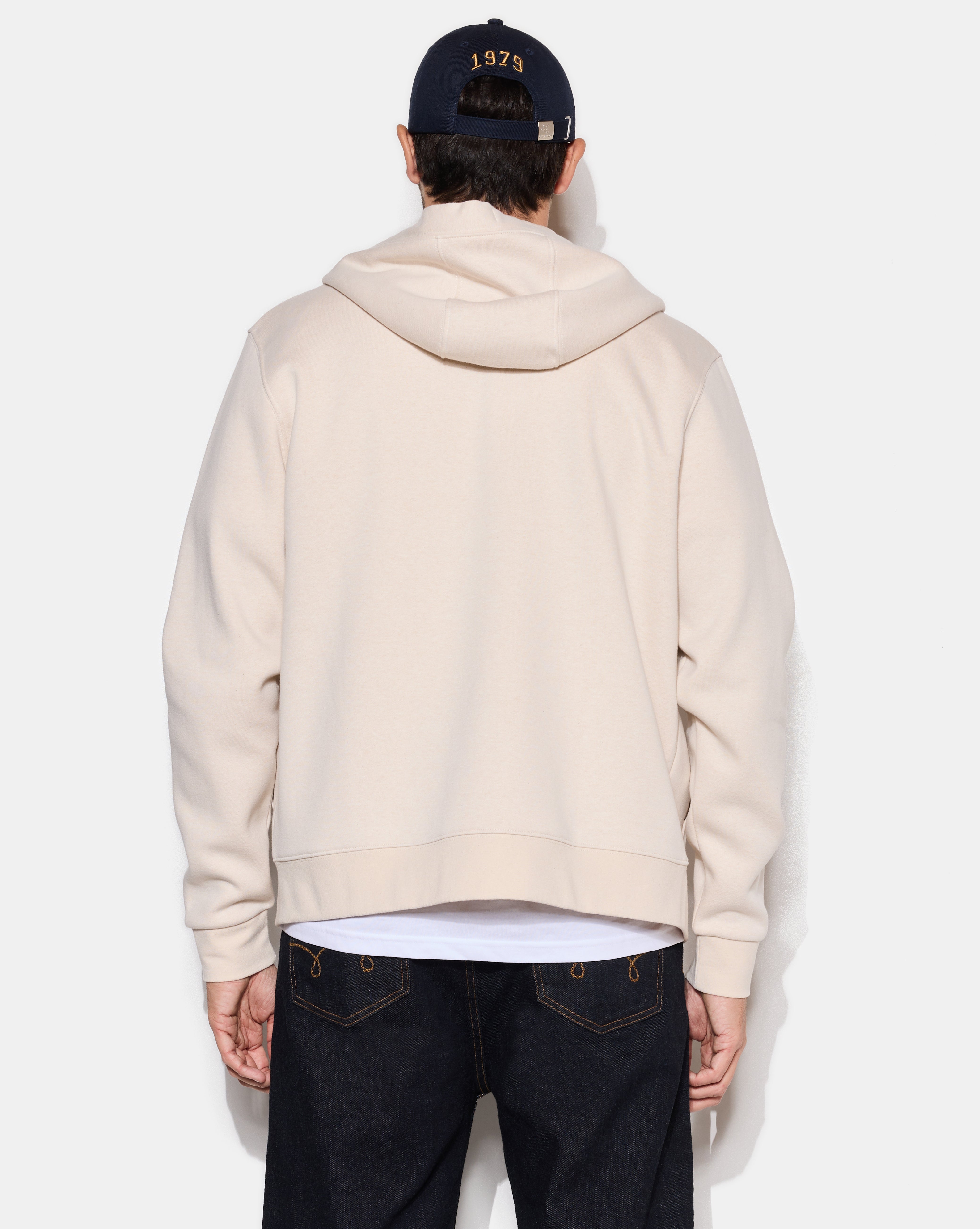SWEATSHIRT CITY KAPUZENJACKE BEIGE