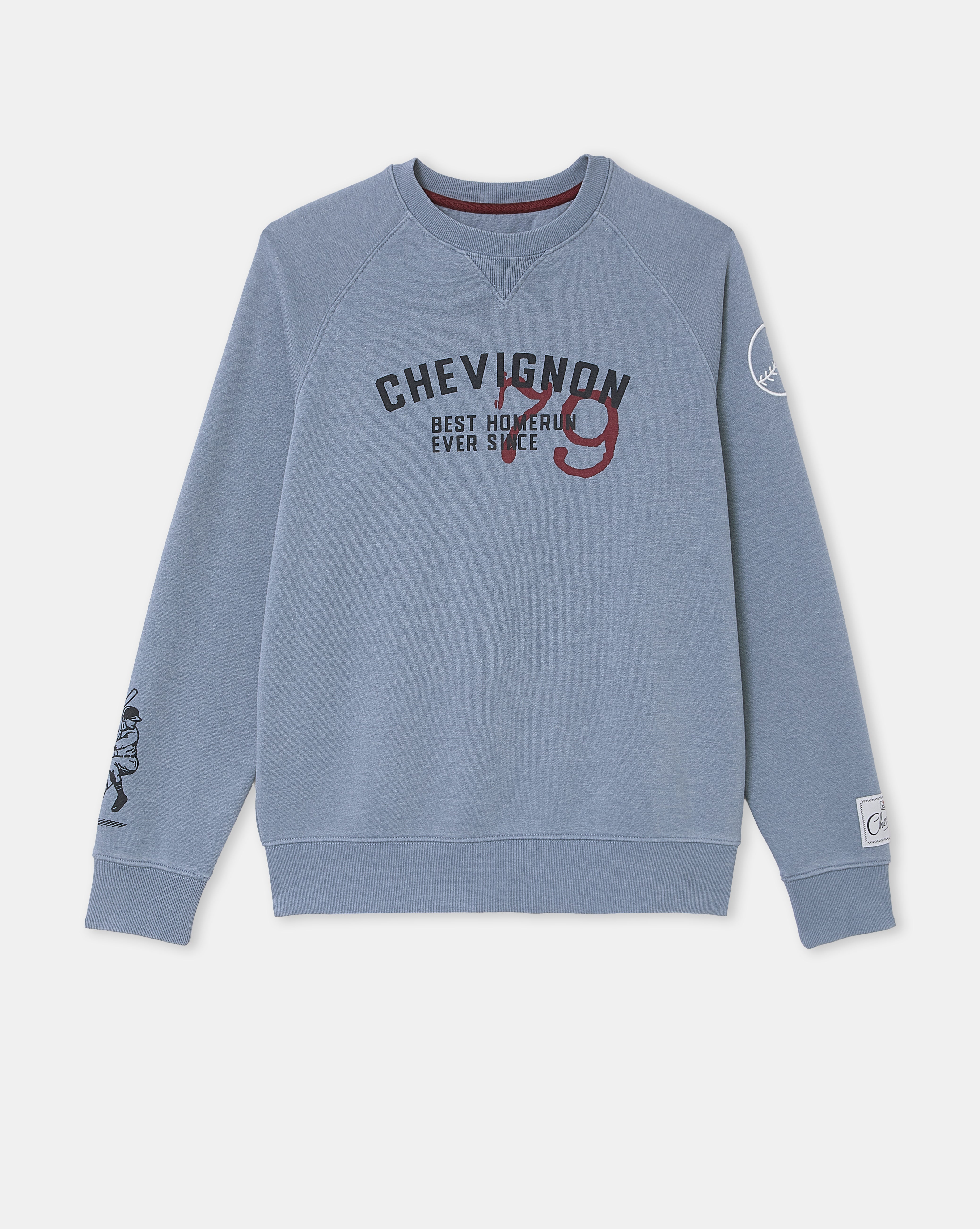 BLUE DERBY SWEATSHIRT