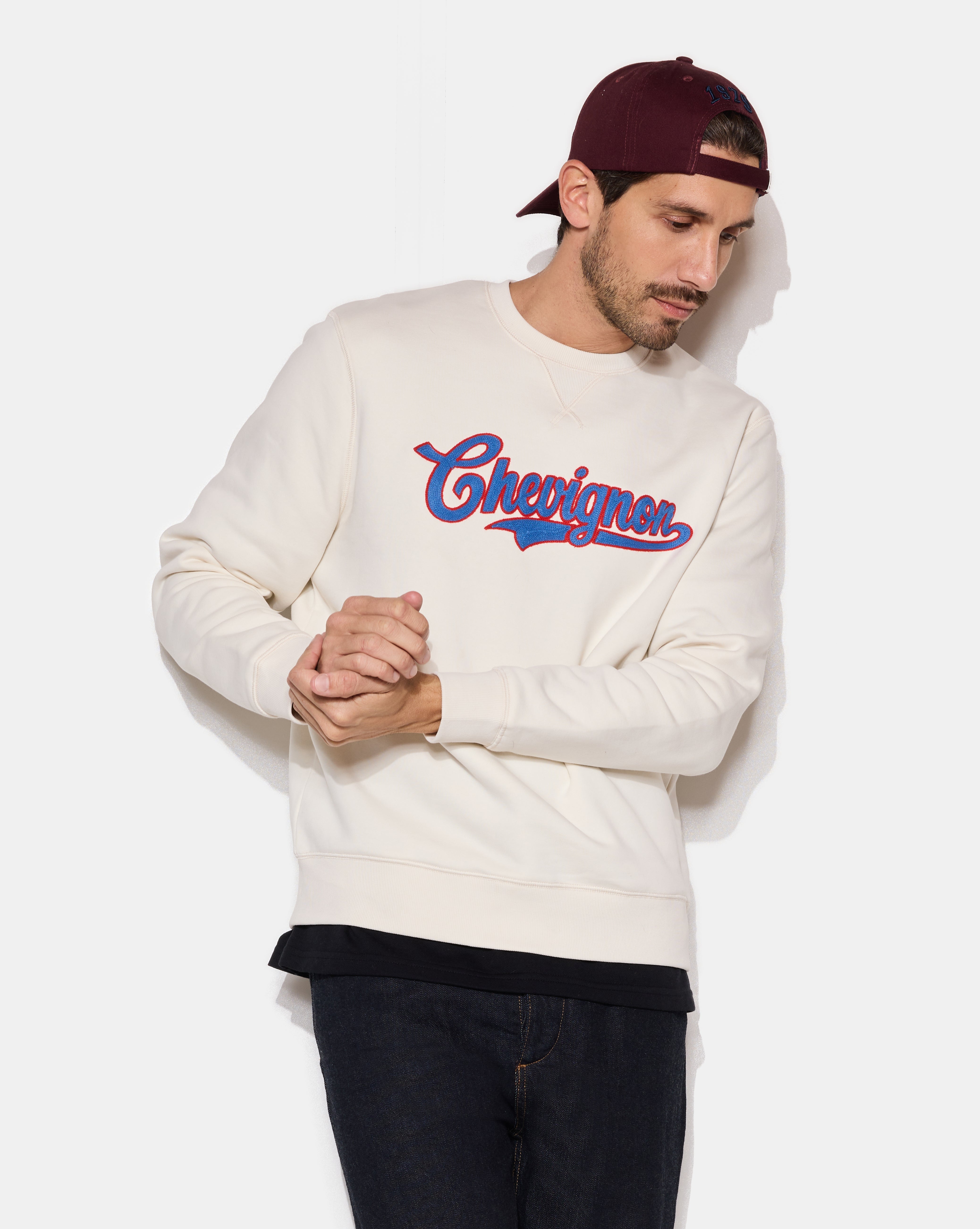 SWEATSHIRT DONATO ECRU
