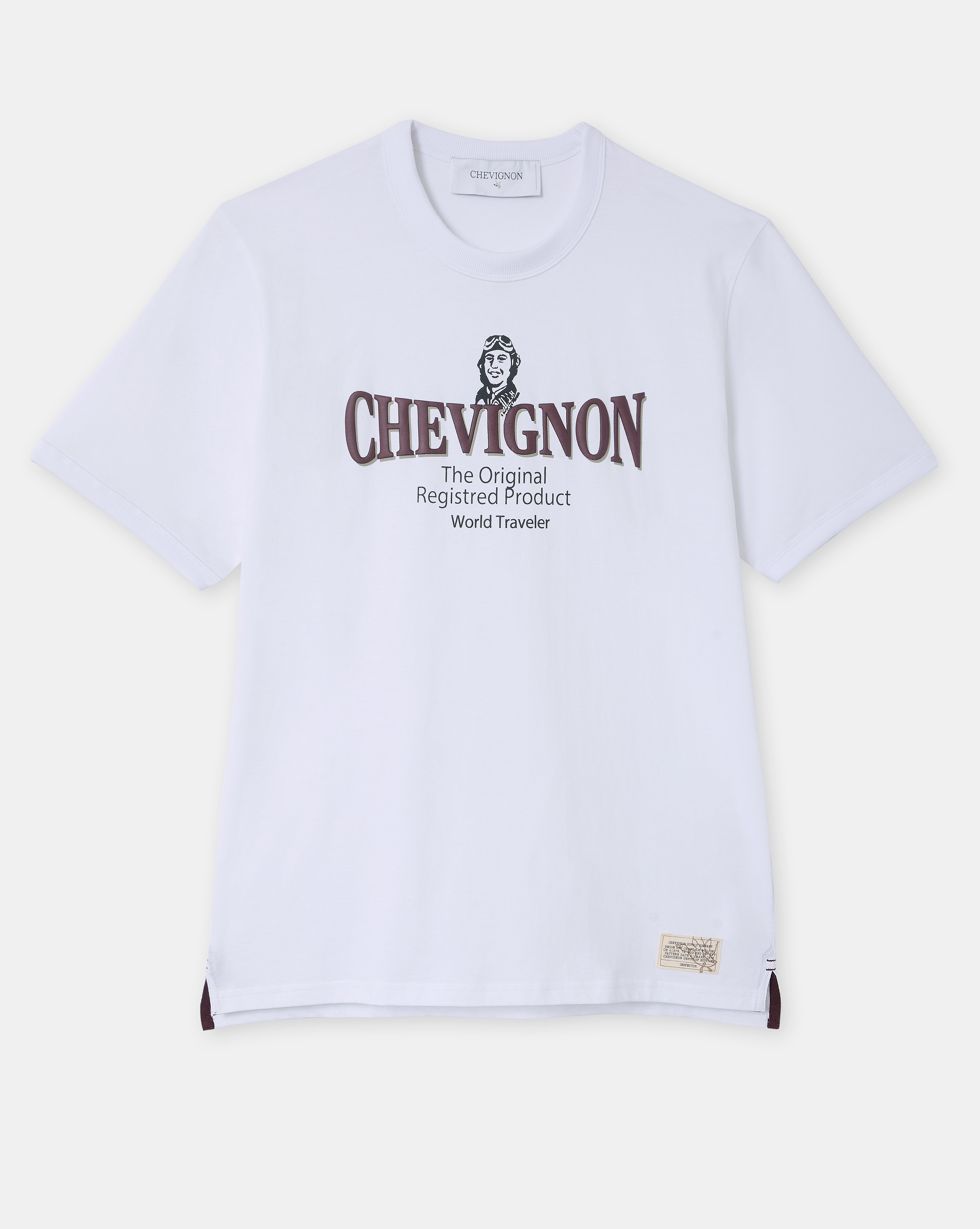 T-SHIRT DAVIN BLANC