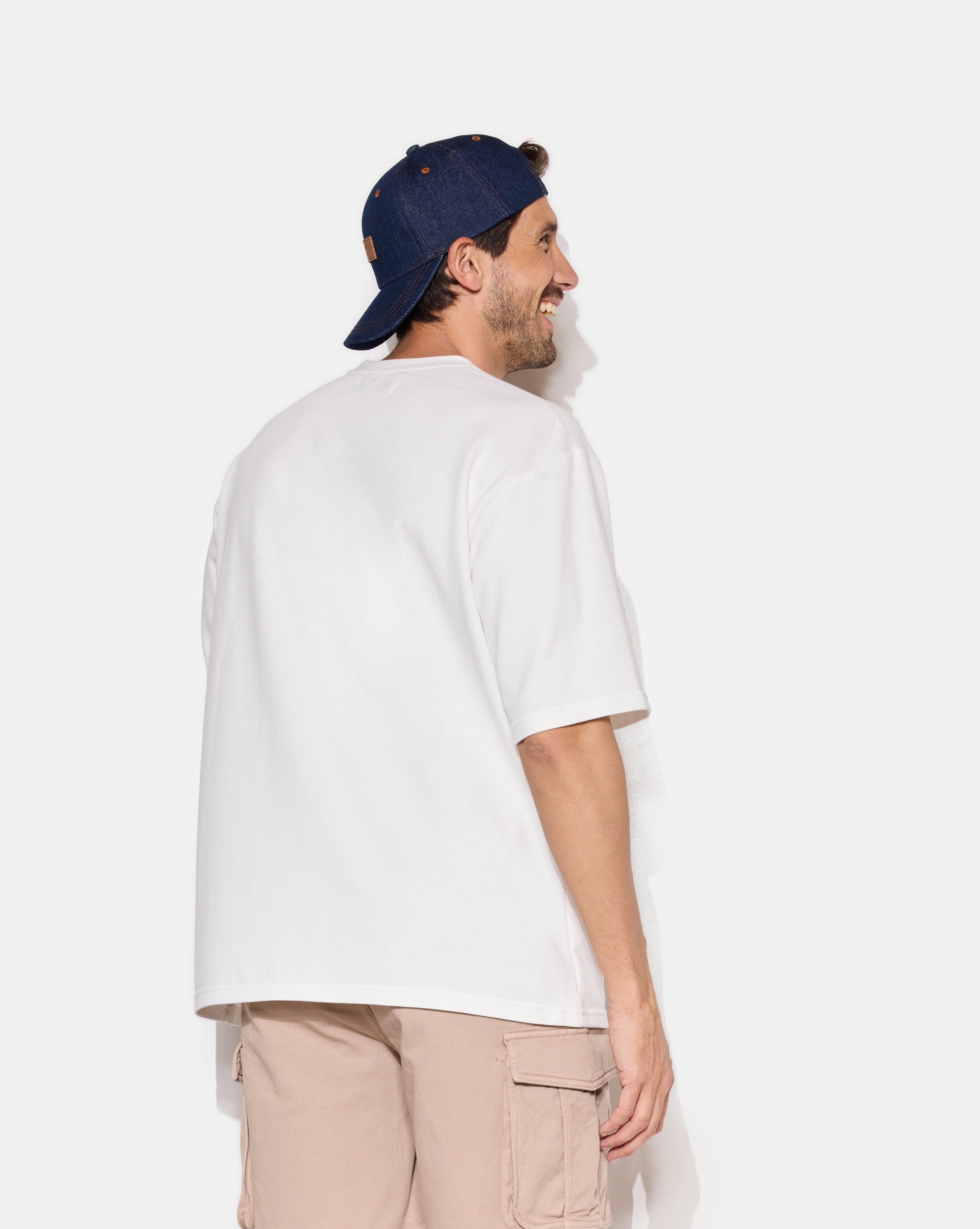 T-SHIRT POCKET TEE ÉCRU