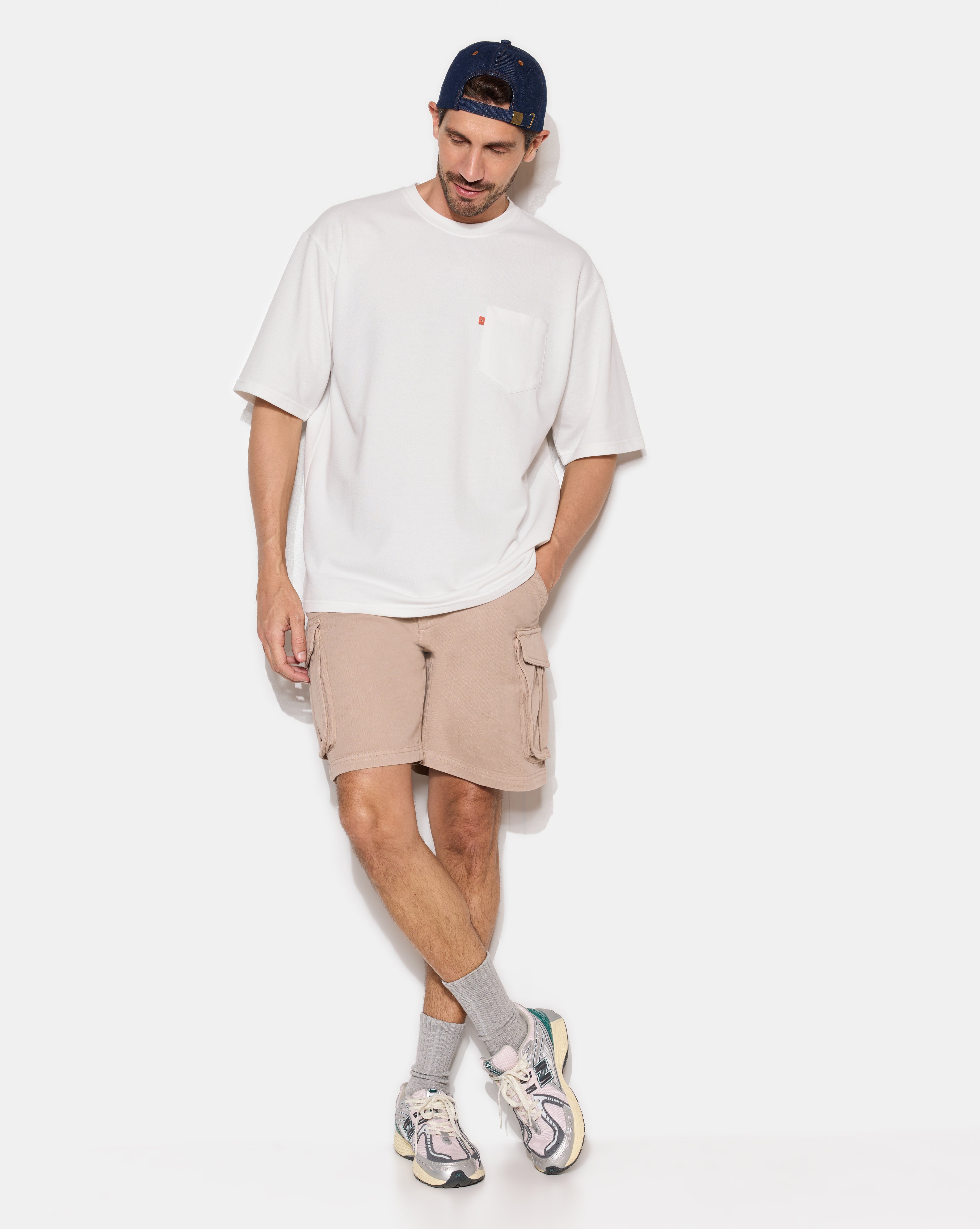 T-SHIRT POCKET TEE ÉCRU