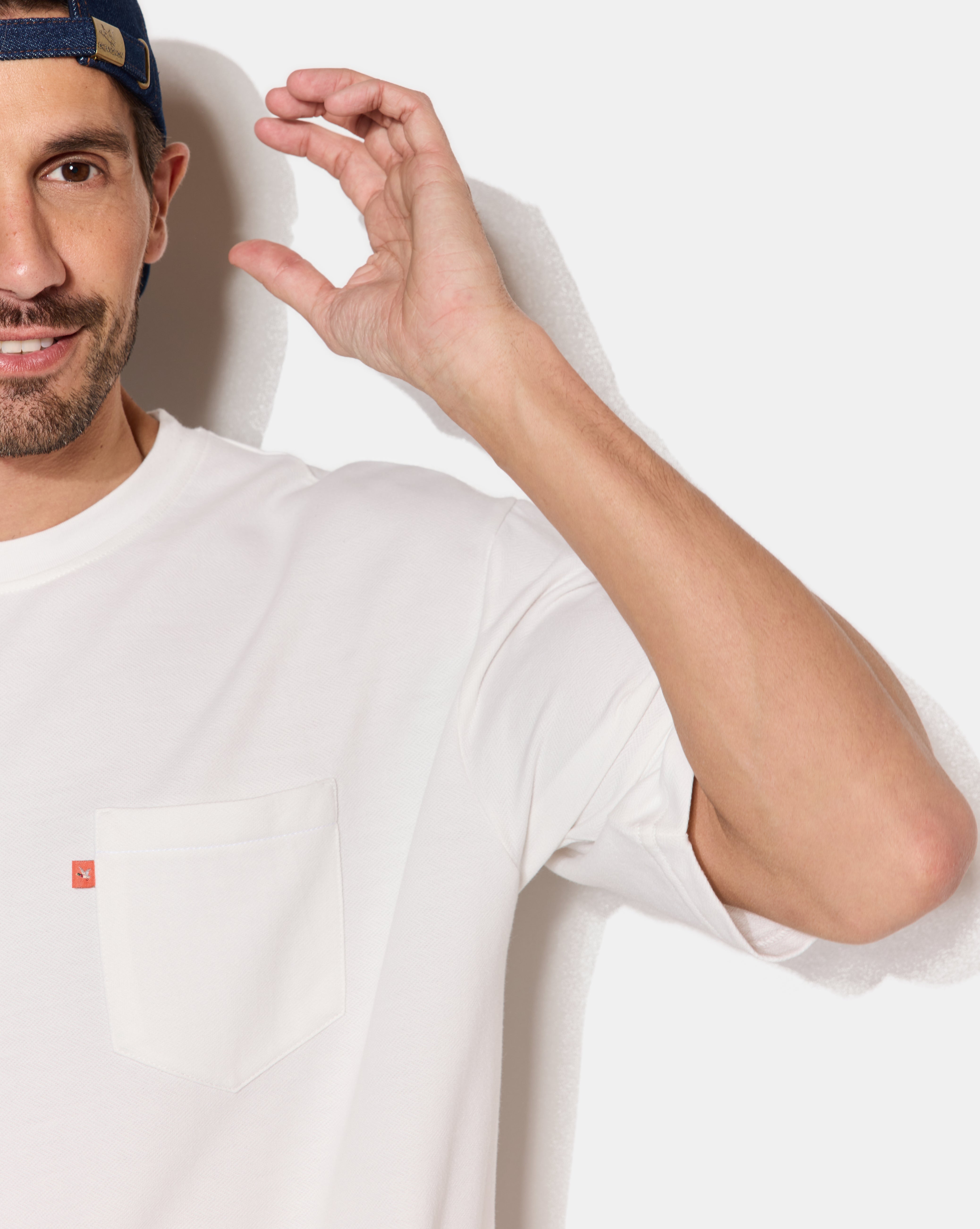 T-SHIRT POCKET TEE ÉCRU