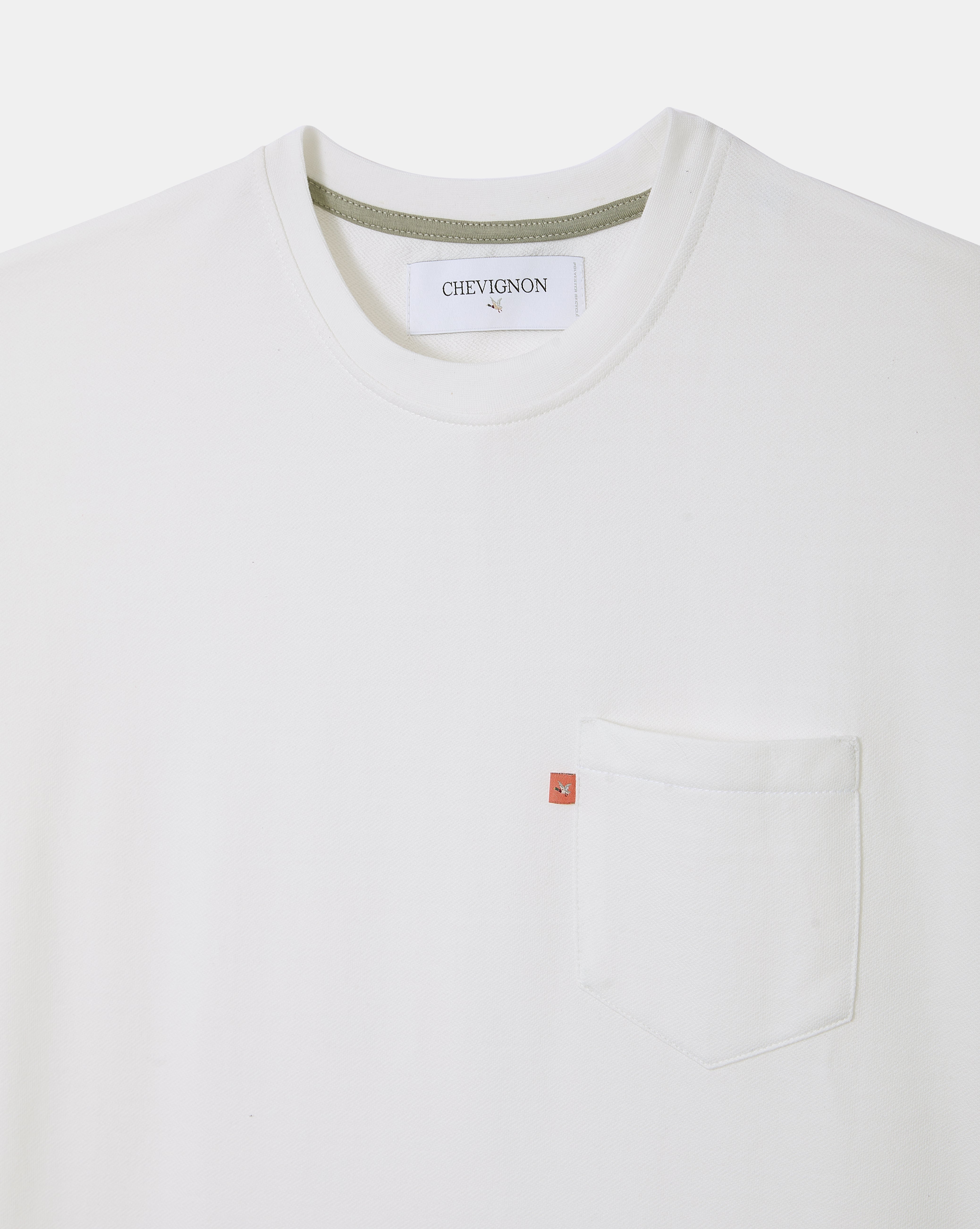T-SHIRT POCKET TEE ÉCRU