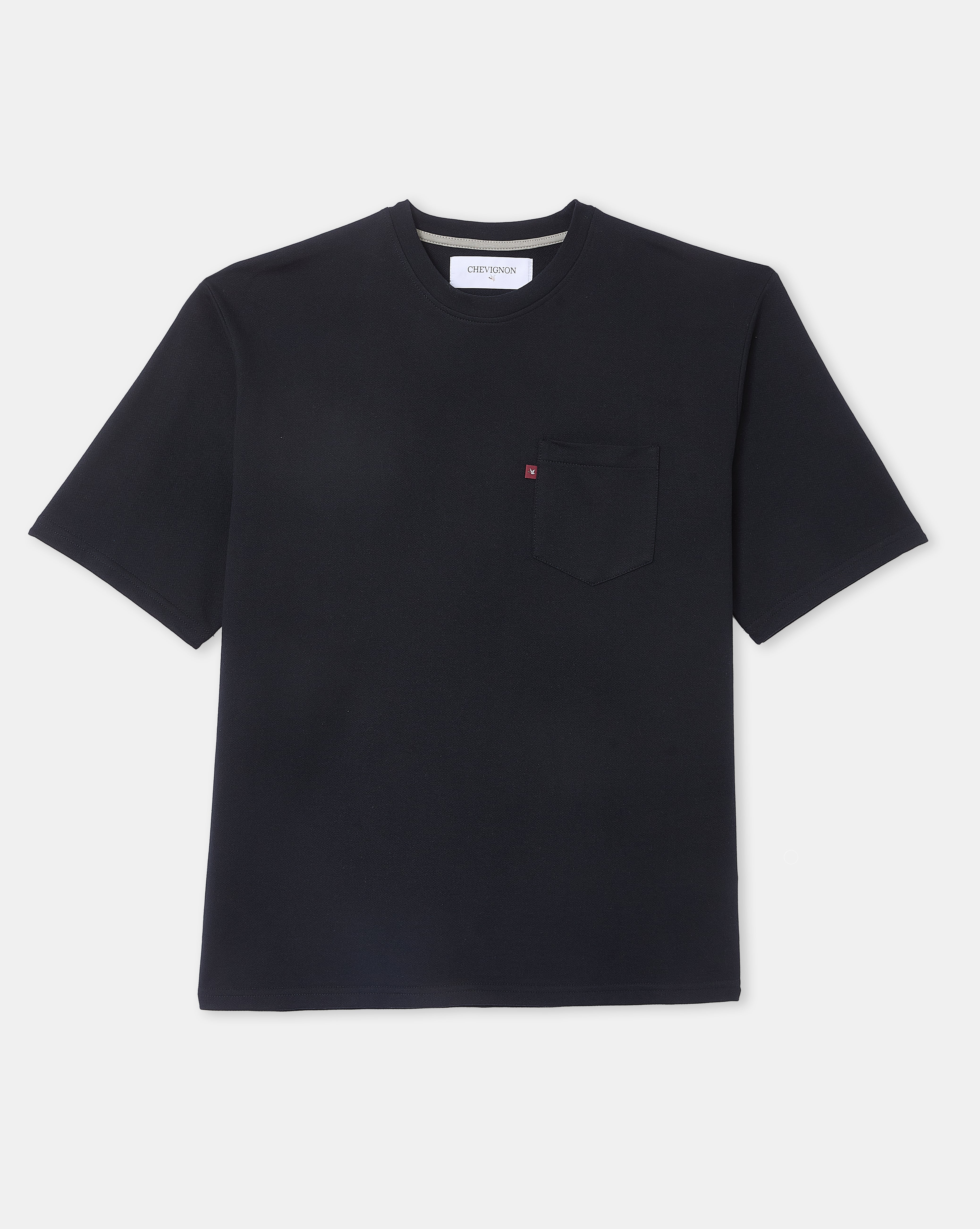 BLACK POCKET TEE