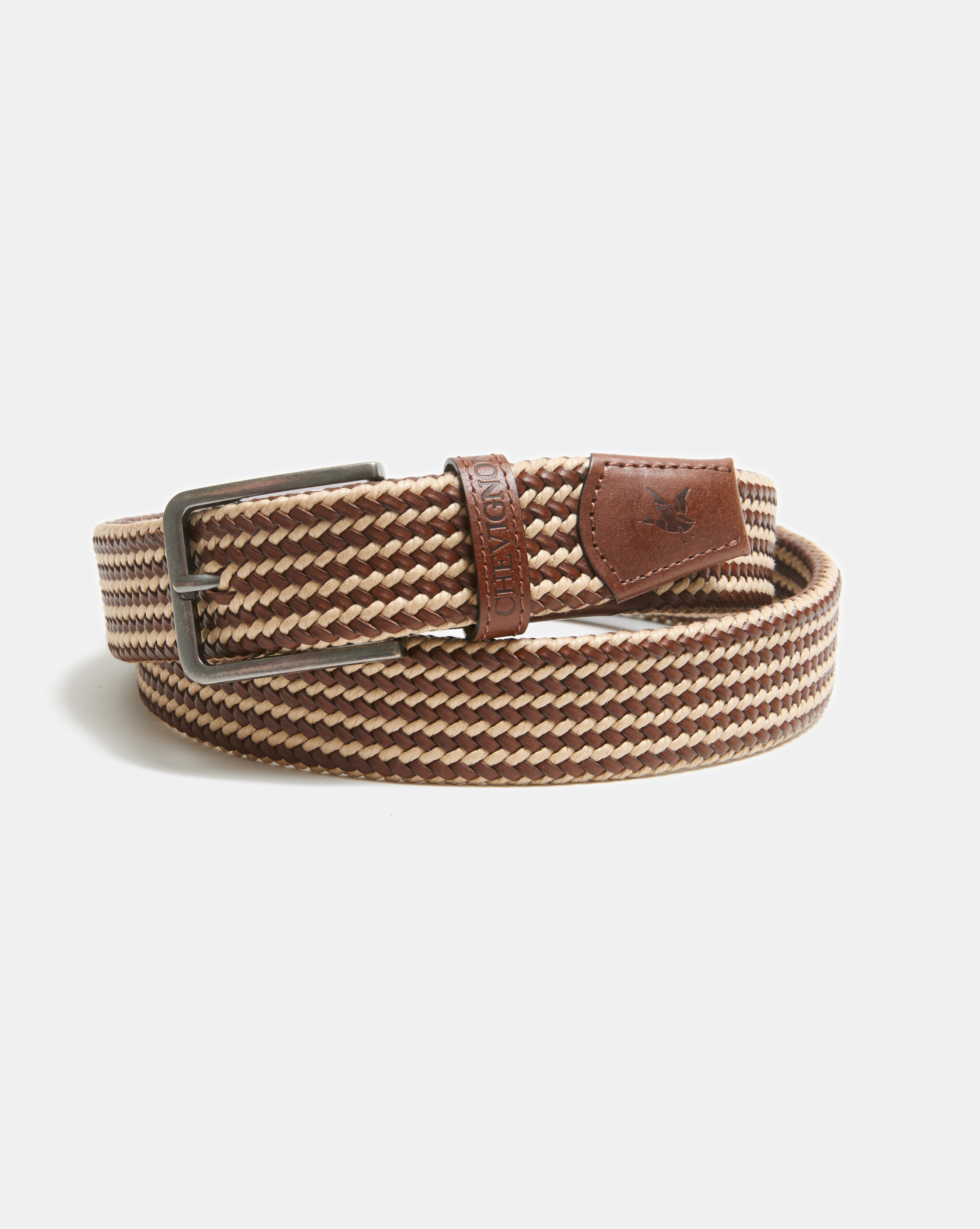 CEINTURE DRIVE MARRON