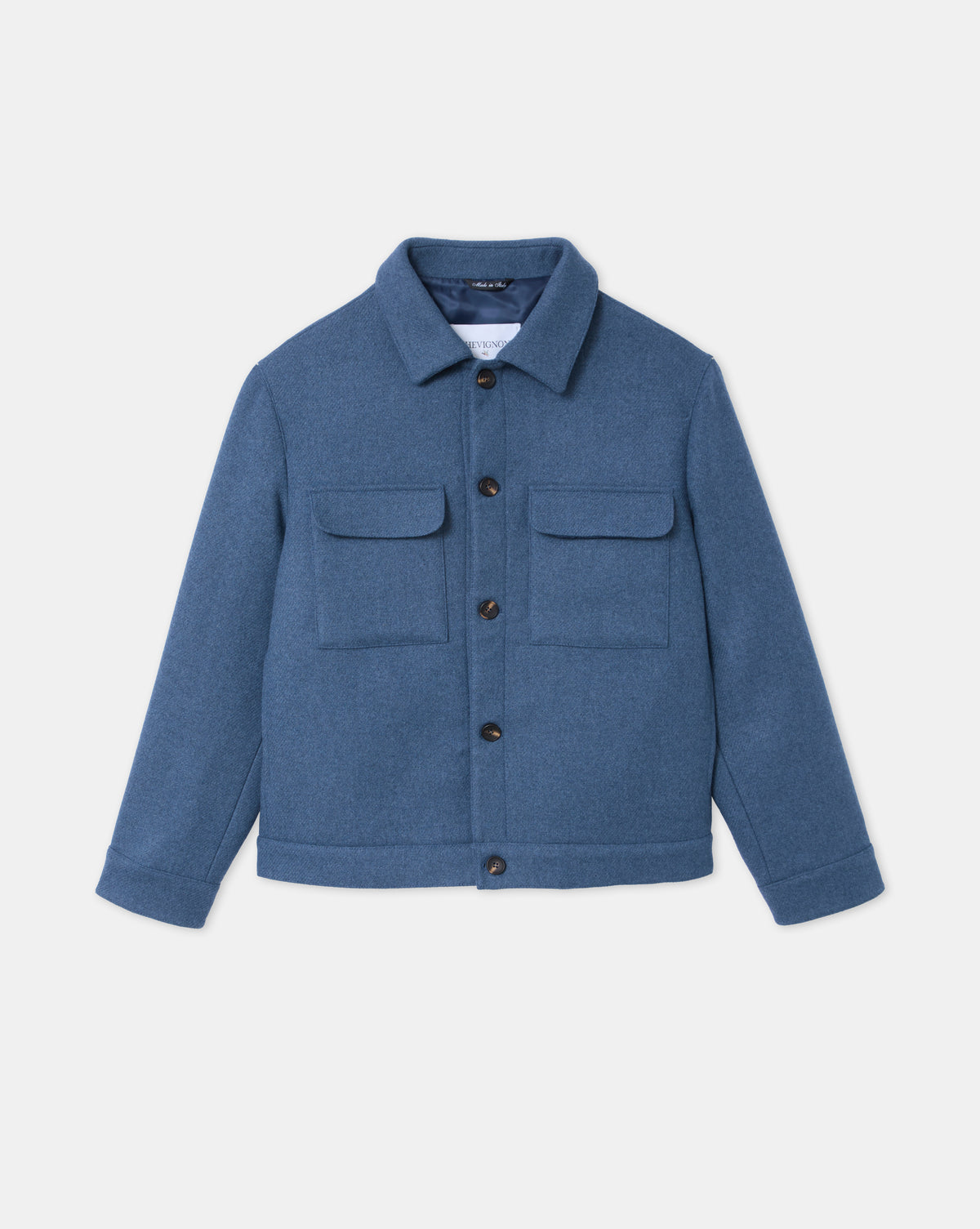 VESTE EN LAINE ELY NEW BLEU