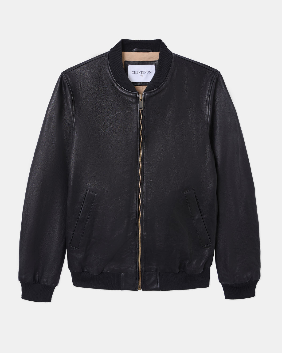 EMBER BLACK LEATHER JACKET