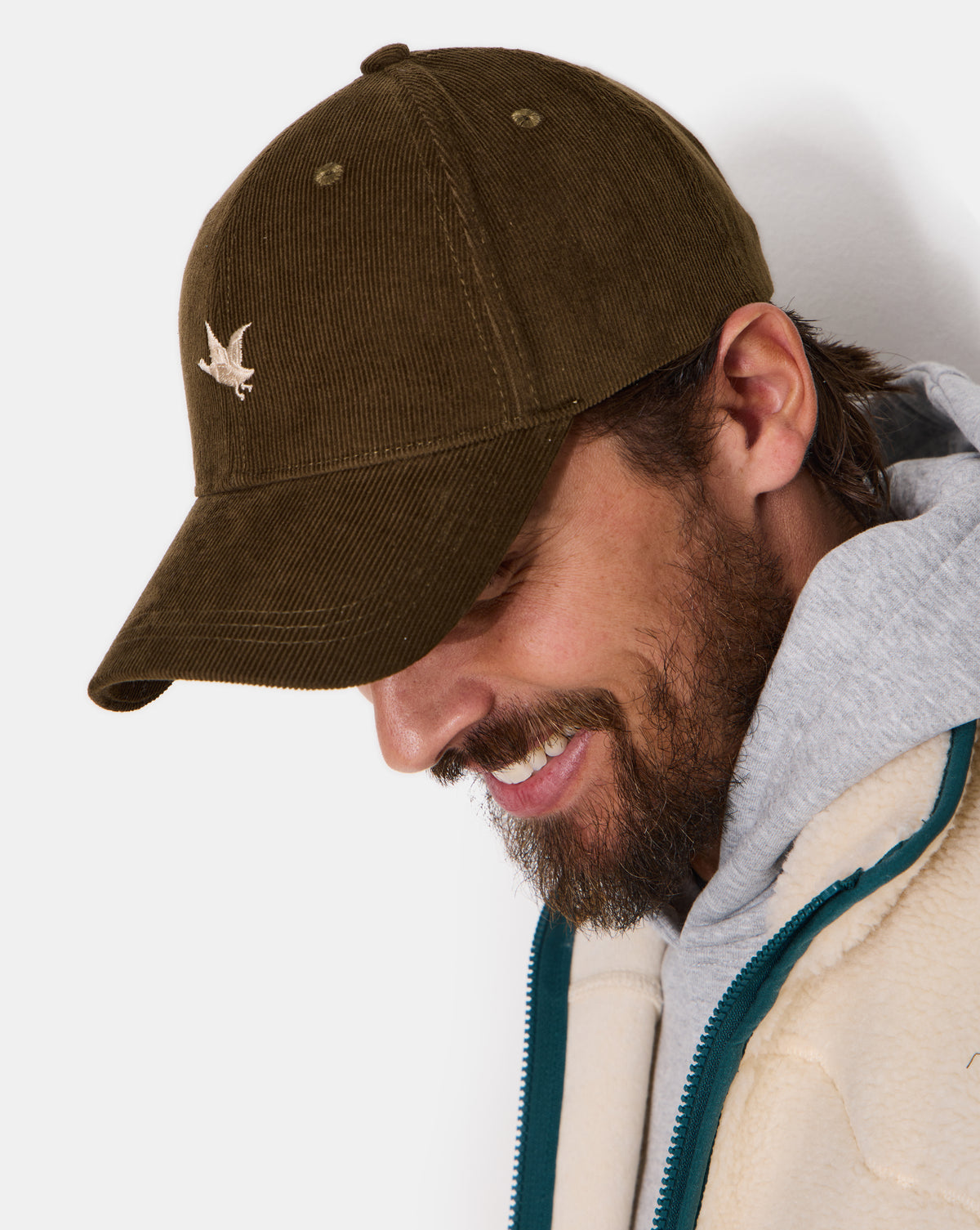 Feincordkappe Khaki ELVET