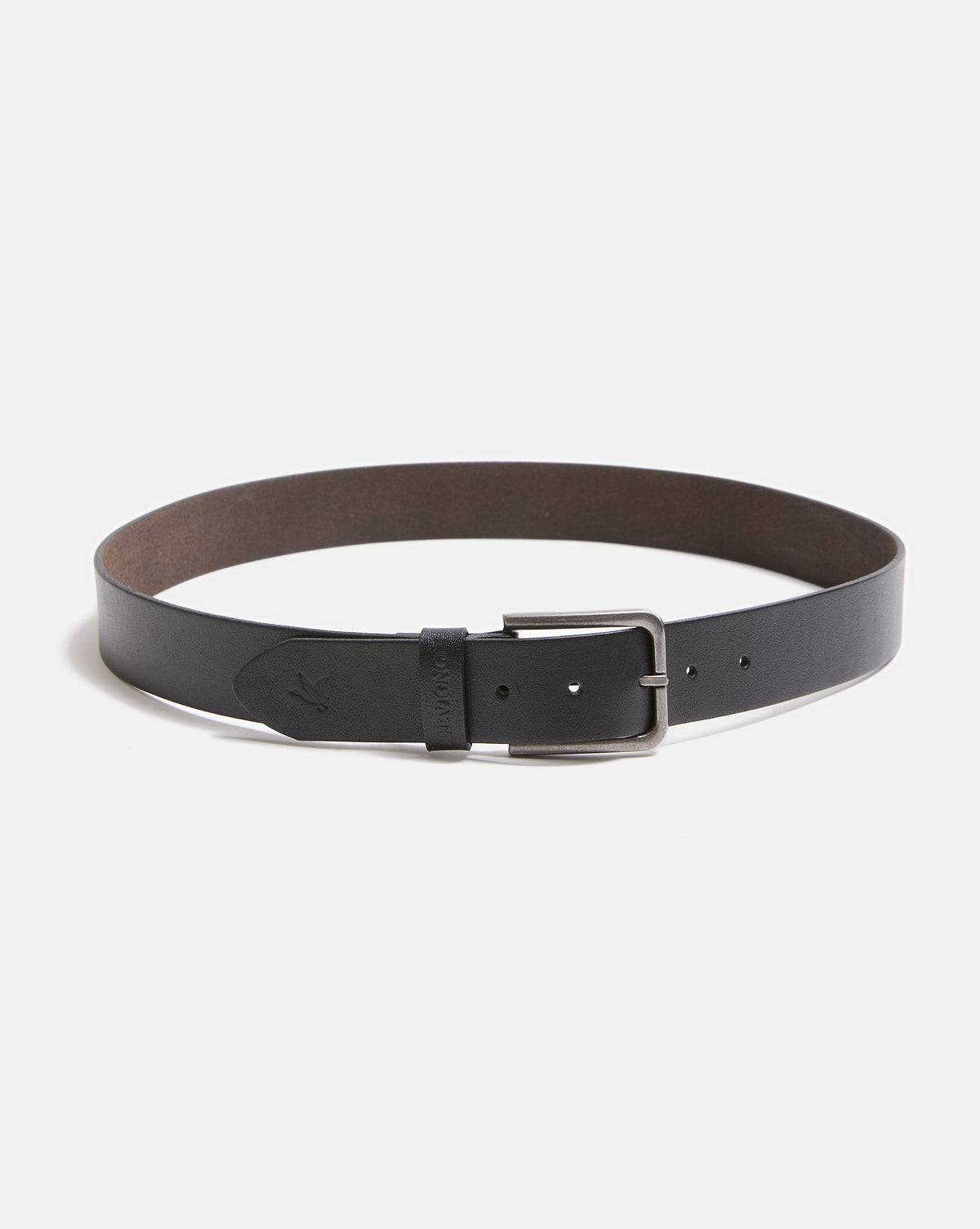 Leder Gürtel BUFFALO SCHWARZ