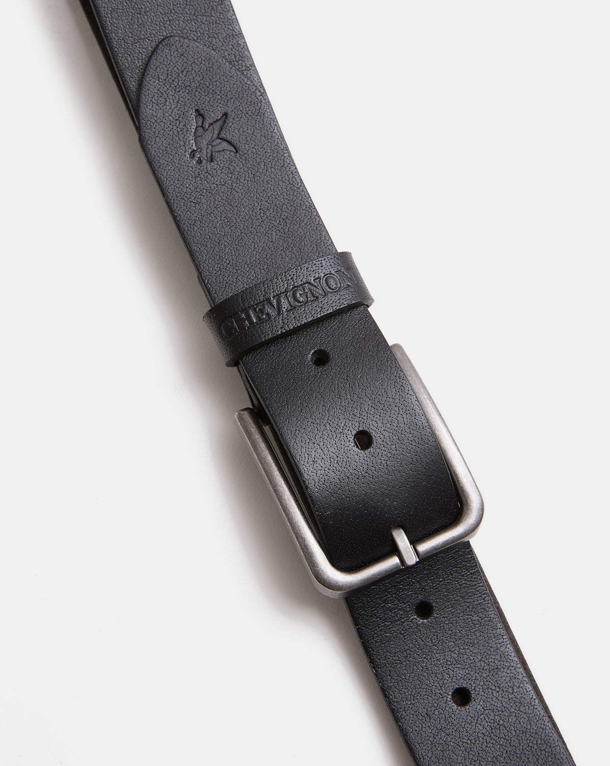 Leder Gürtel BUFFALO SCHWARZ