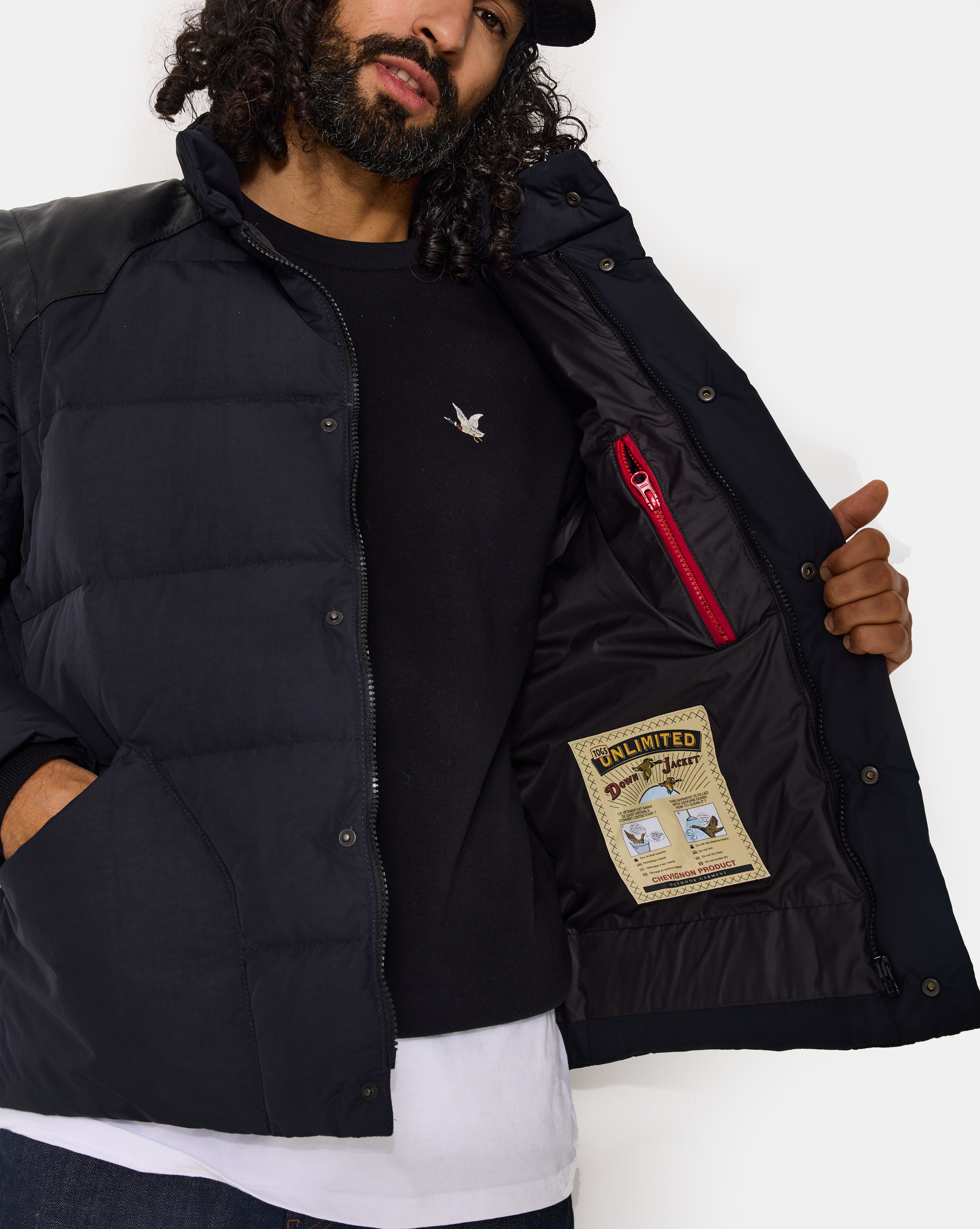 DOUDOUNE KTOGS NOIR HOMME - Chevignon
