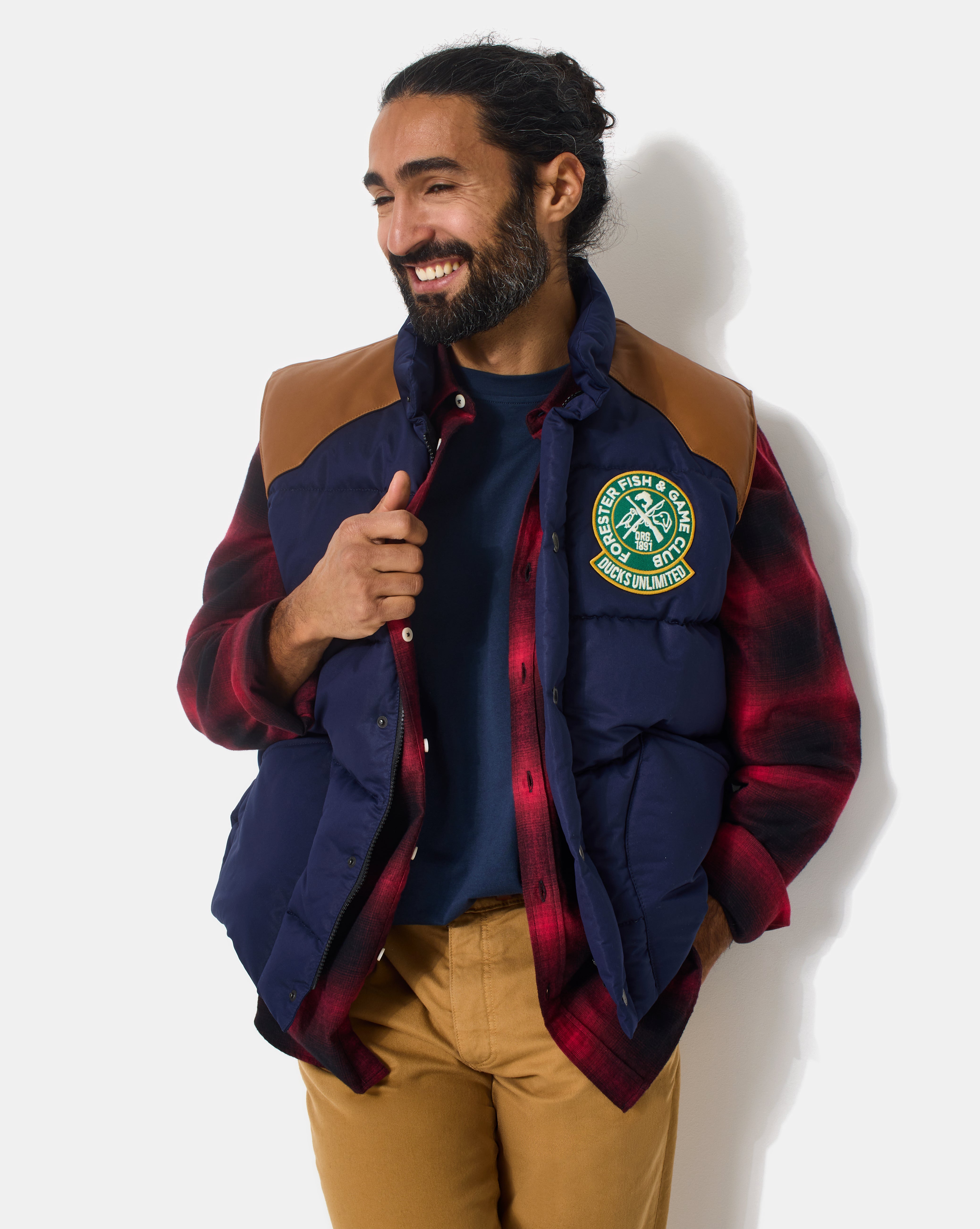 TOGS 1984 BLUE DOWN JACKET