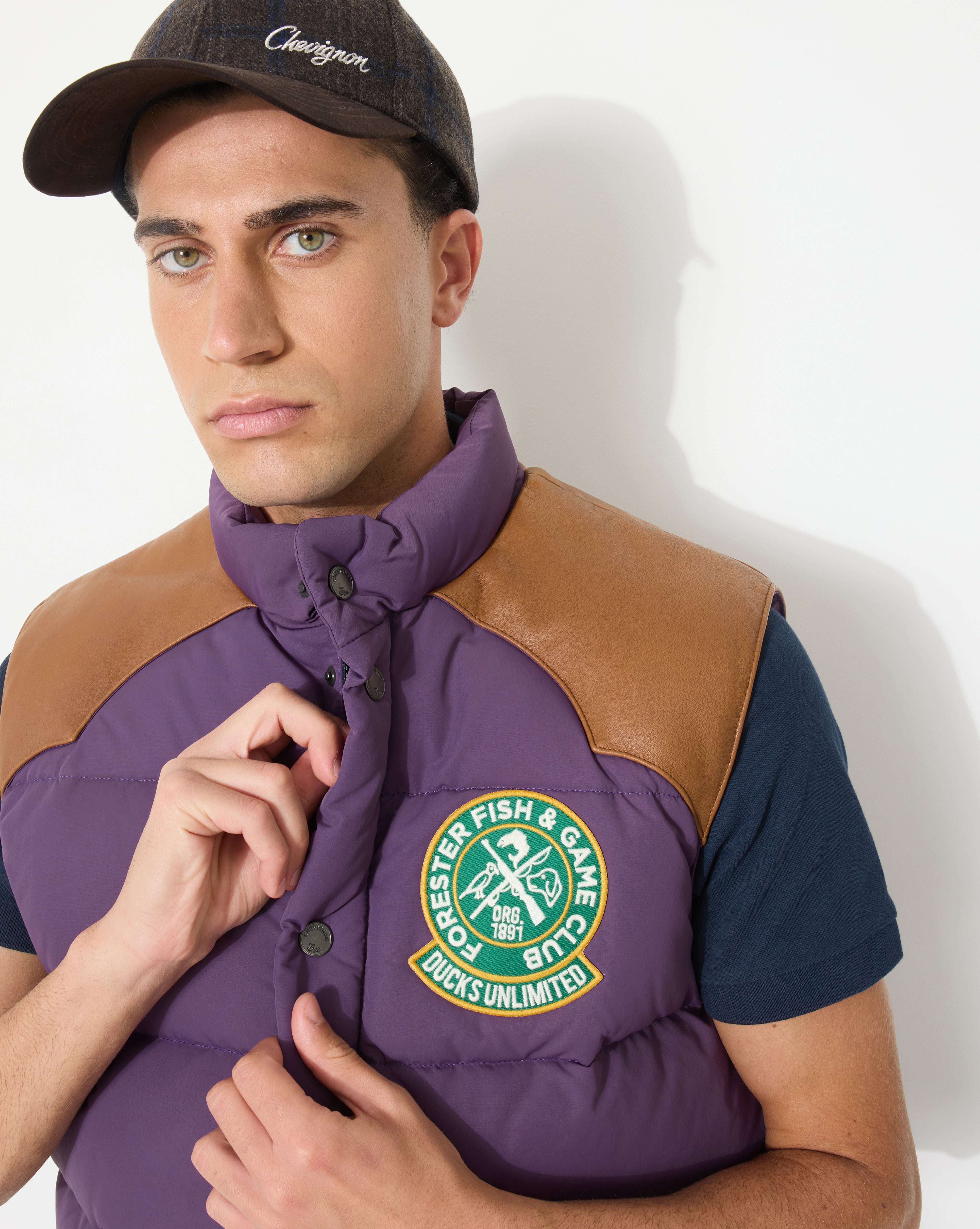 TOGS 1984 LILA DAUNENJACKE