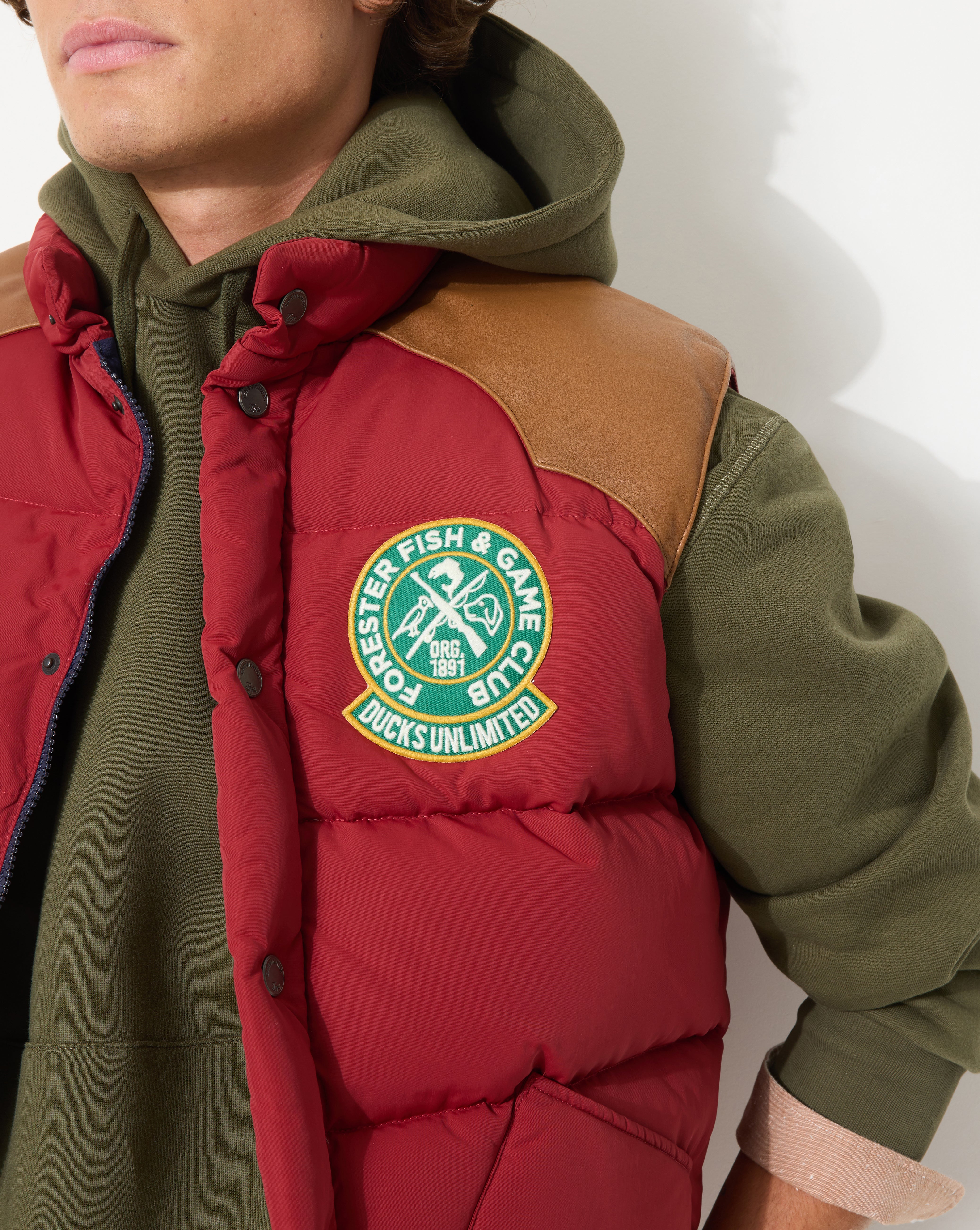 DOUDOUNE TOGS 1984 ROUGE