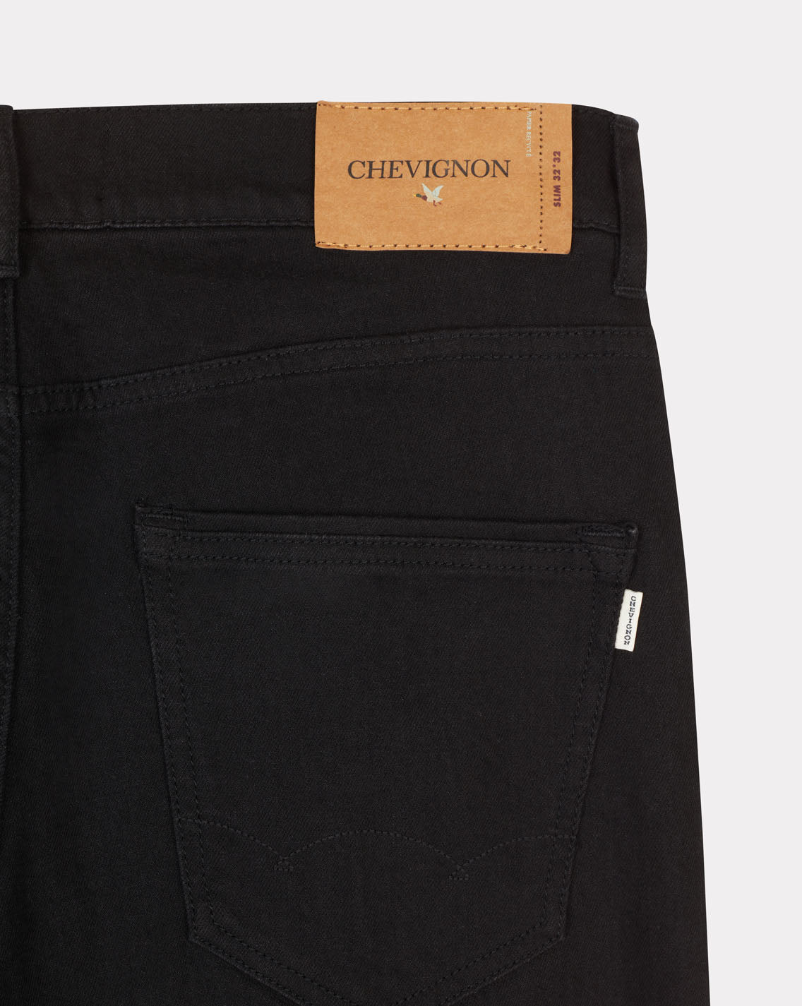 PANTALON DENIM NOIR