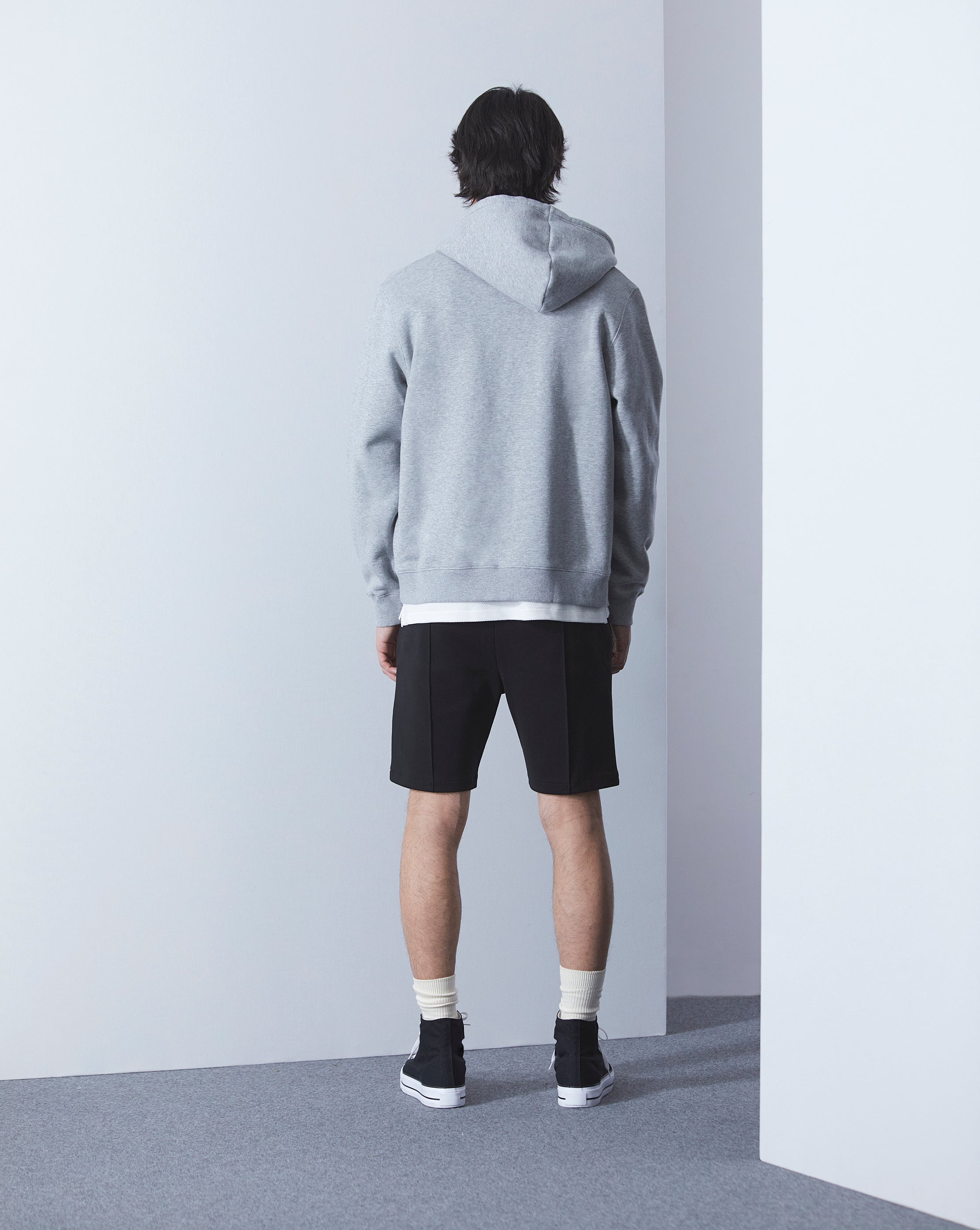 CITY HOOD BASIC GRAUES SWEATSHIRT