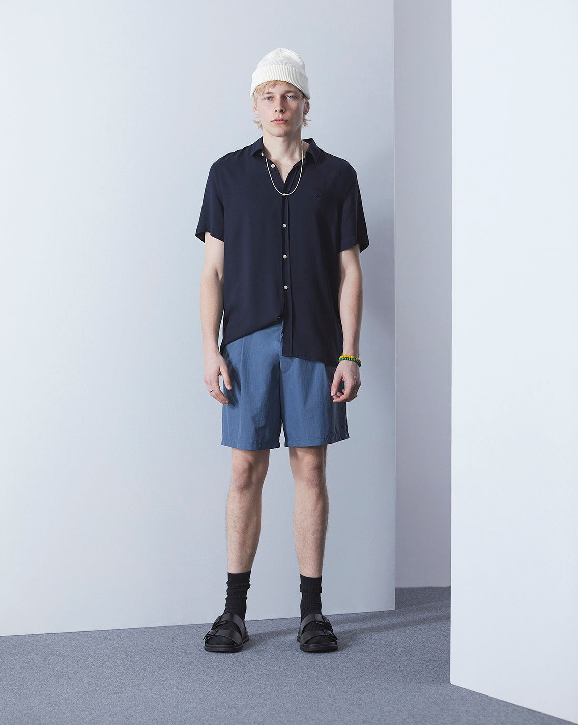 MINIMAL SHIRT SHORT TOGS BLAU