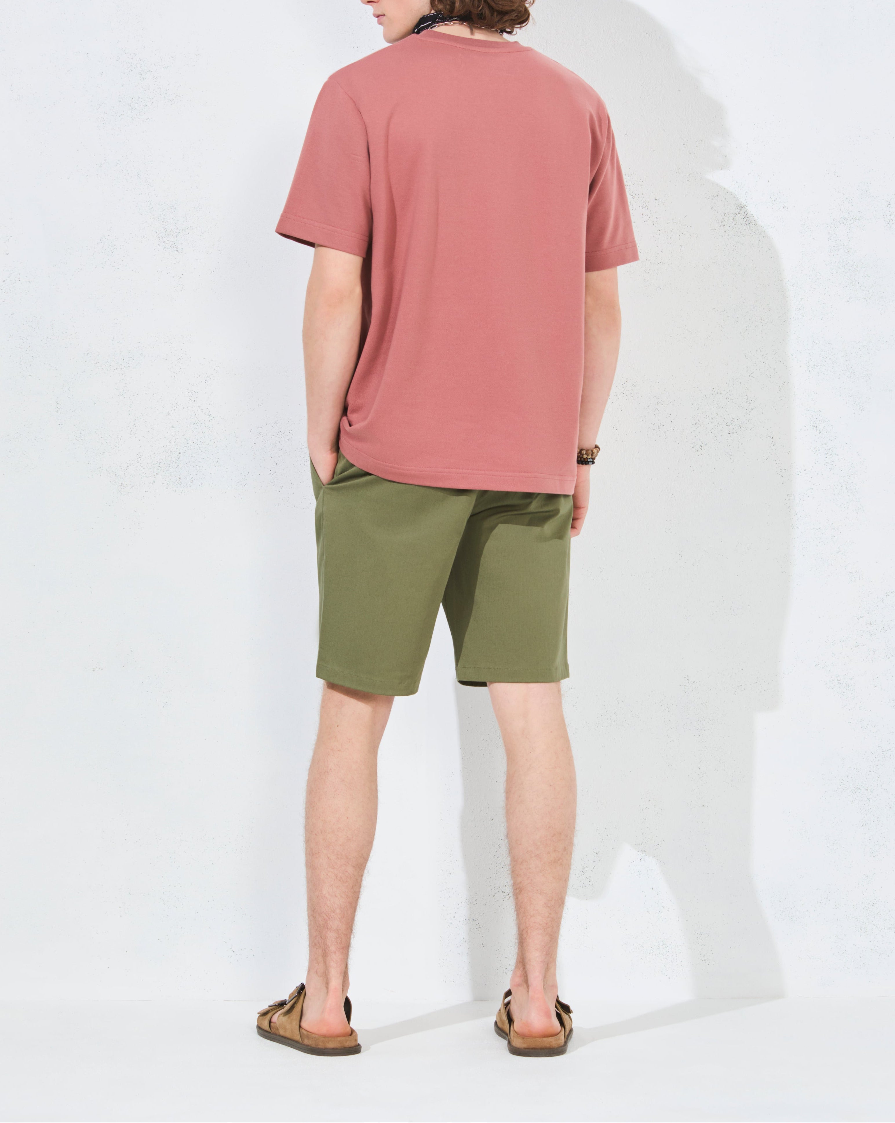 T-SHIRT DUCK COLOR TEE ROSE