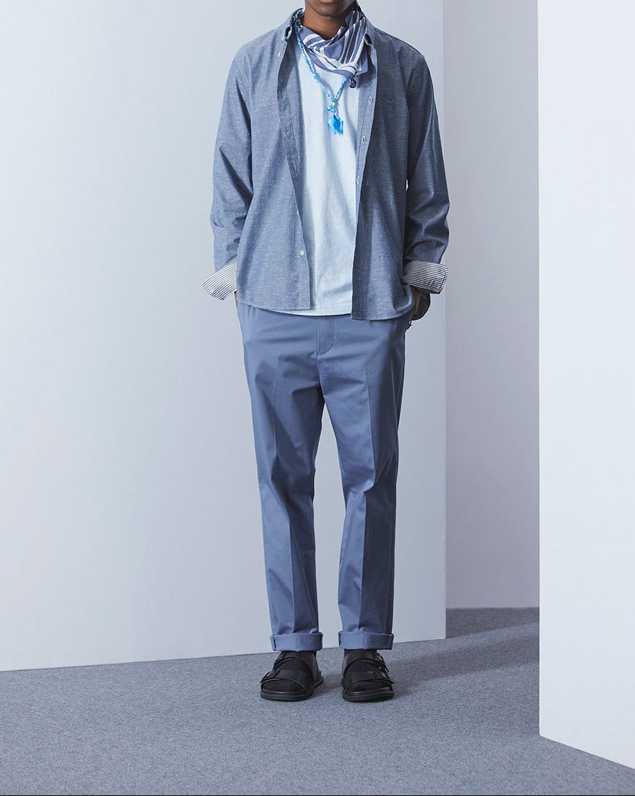 NEPS BLAUES OXFORD-HEMD