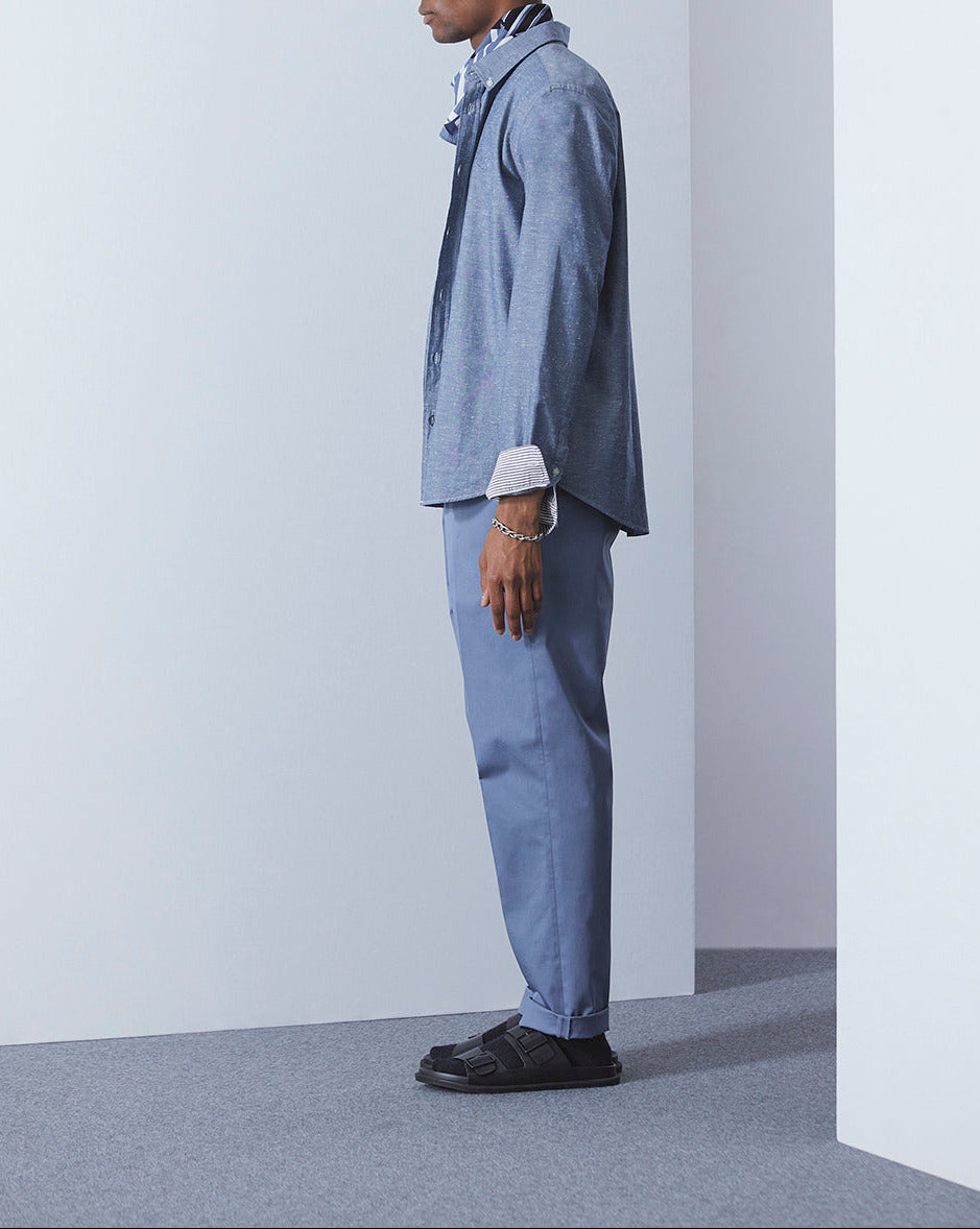 NEPS BLUE OXFORD SHIRT