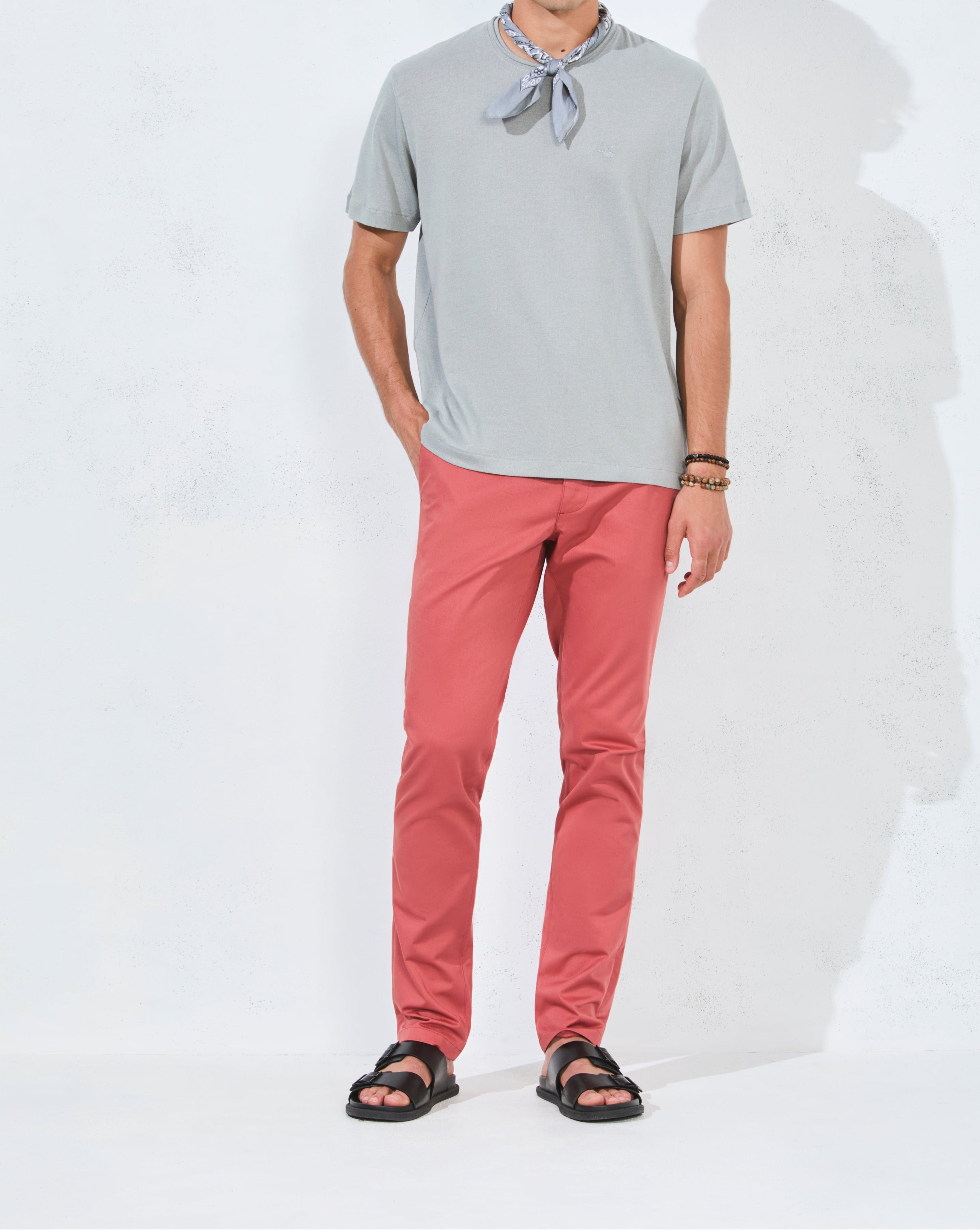 T-SHIRT DUCK TEE GRIS