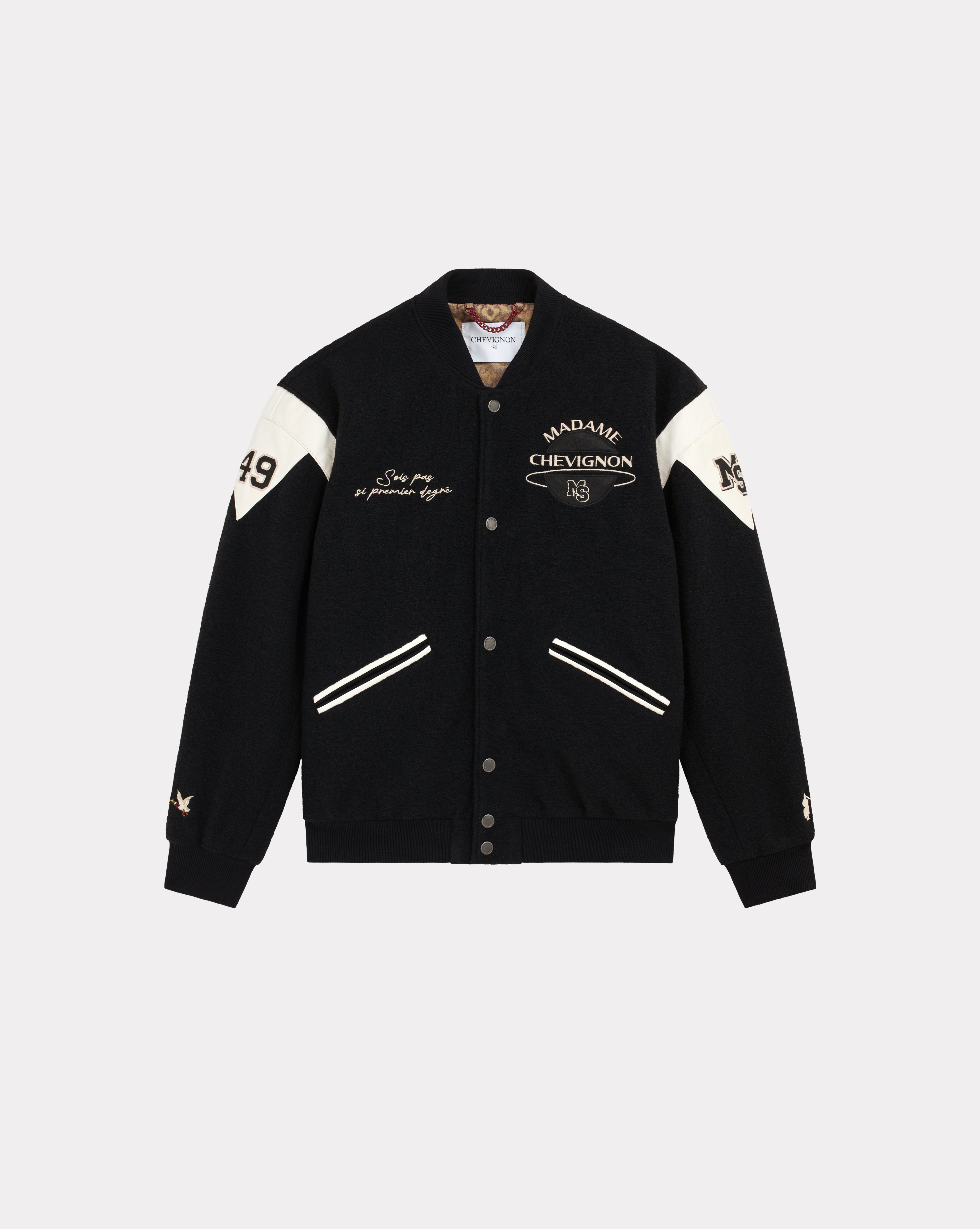 BLOUSON SARFATI X CHEVIGNON NOIR