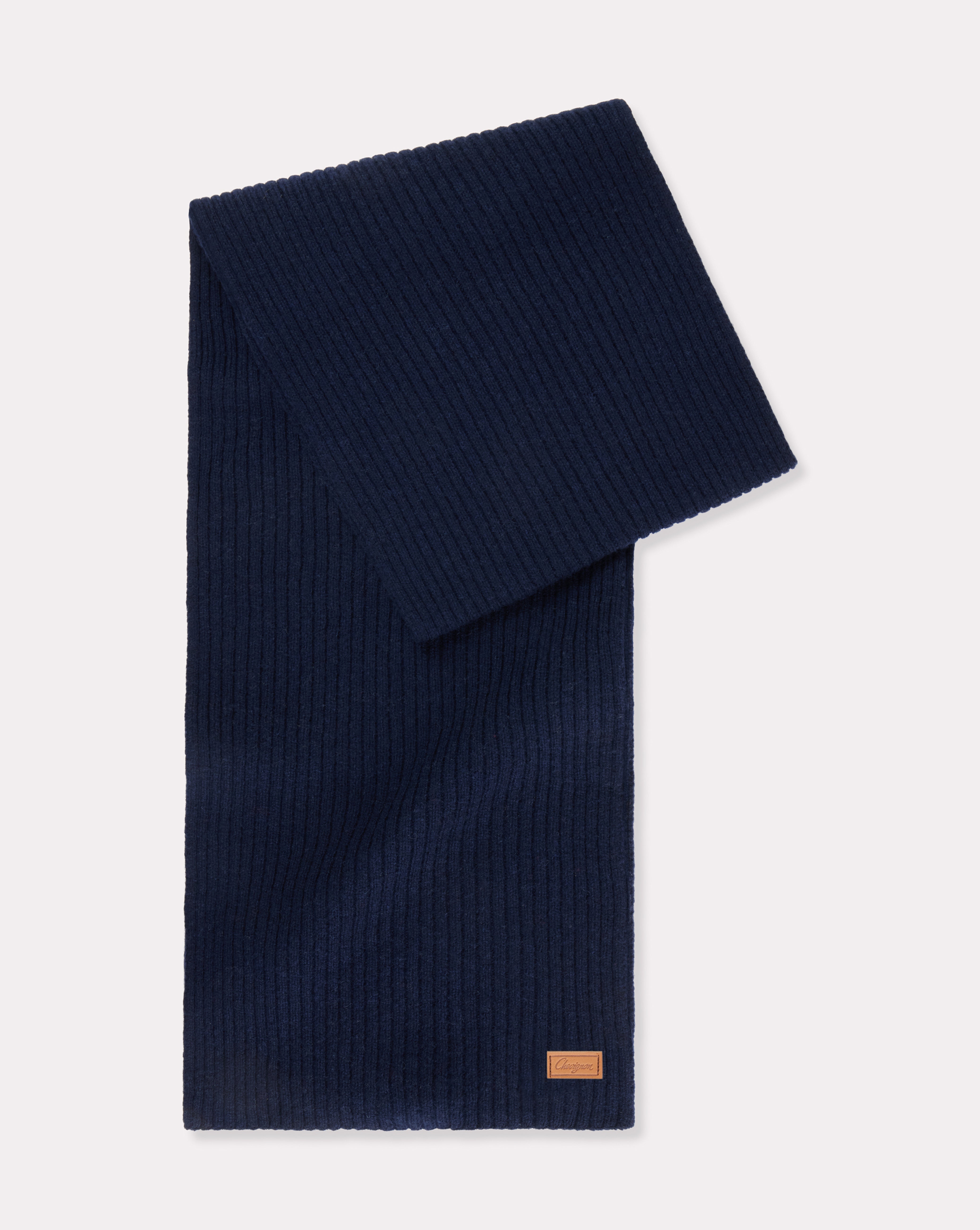 FRENCH SCARF NAVY BLUE
