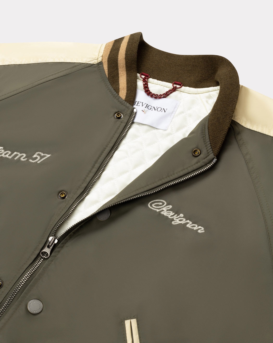 VESTE BOMBERS TEAM KAKI